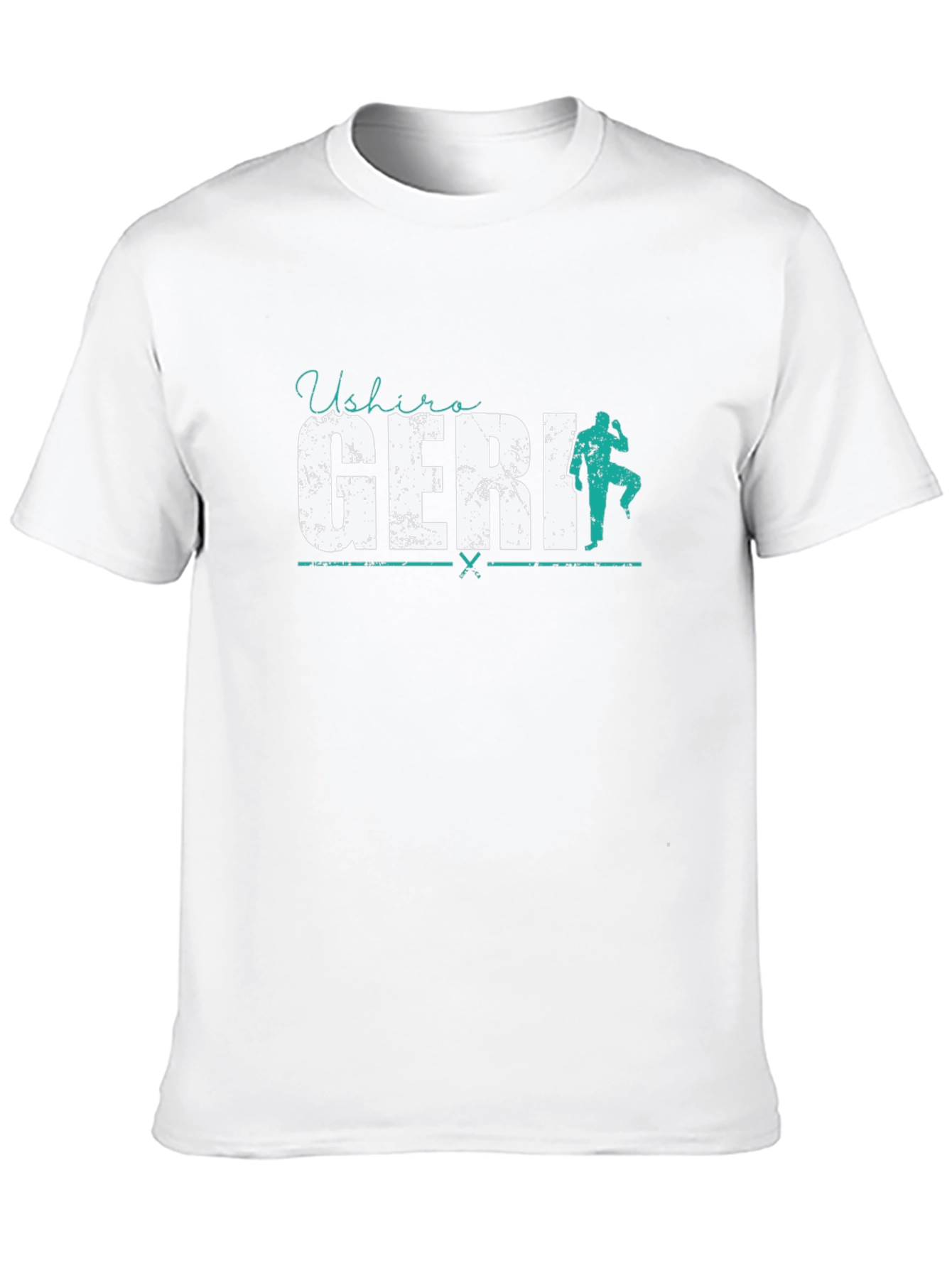 Ushiro Geri T-Shirt - Karate Kick Design