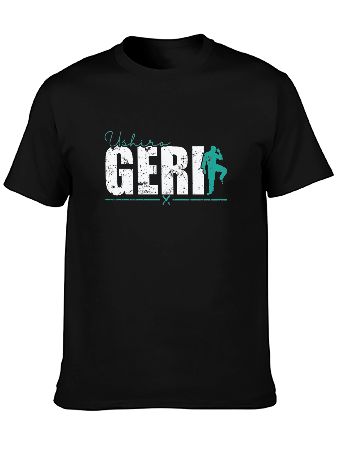 Ushiro Geri T-Shirt - Karate Kick Design