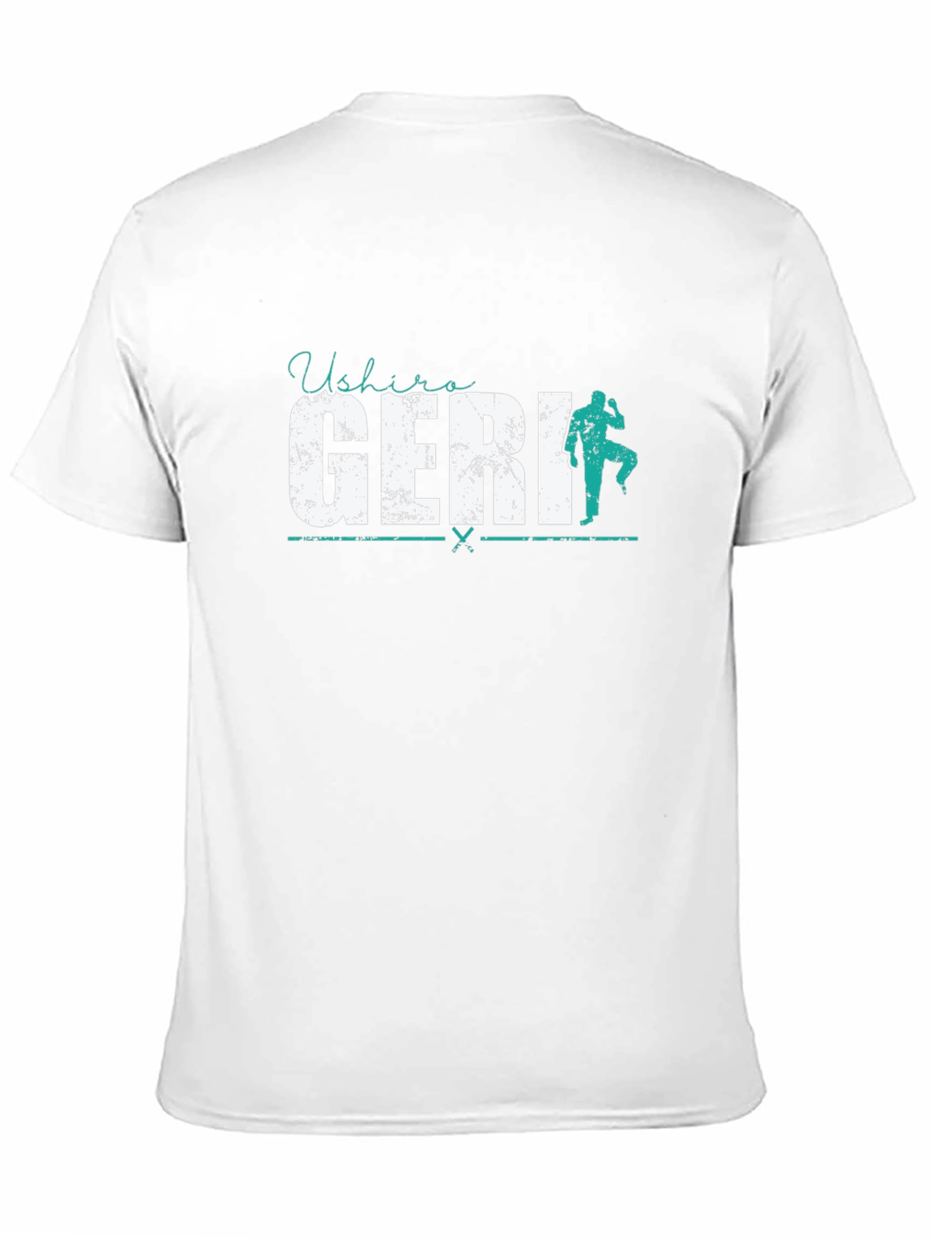 Ushiro Geri T-Shirt - Karate Kick Design