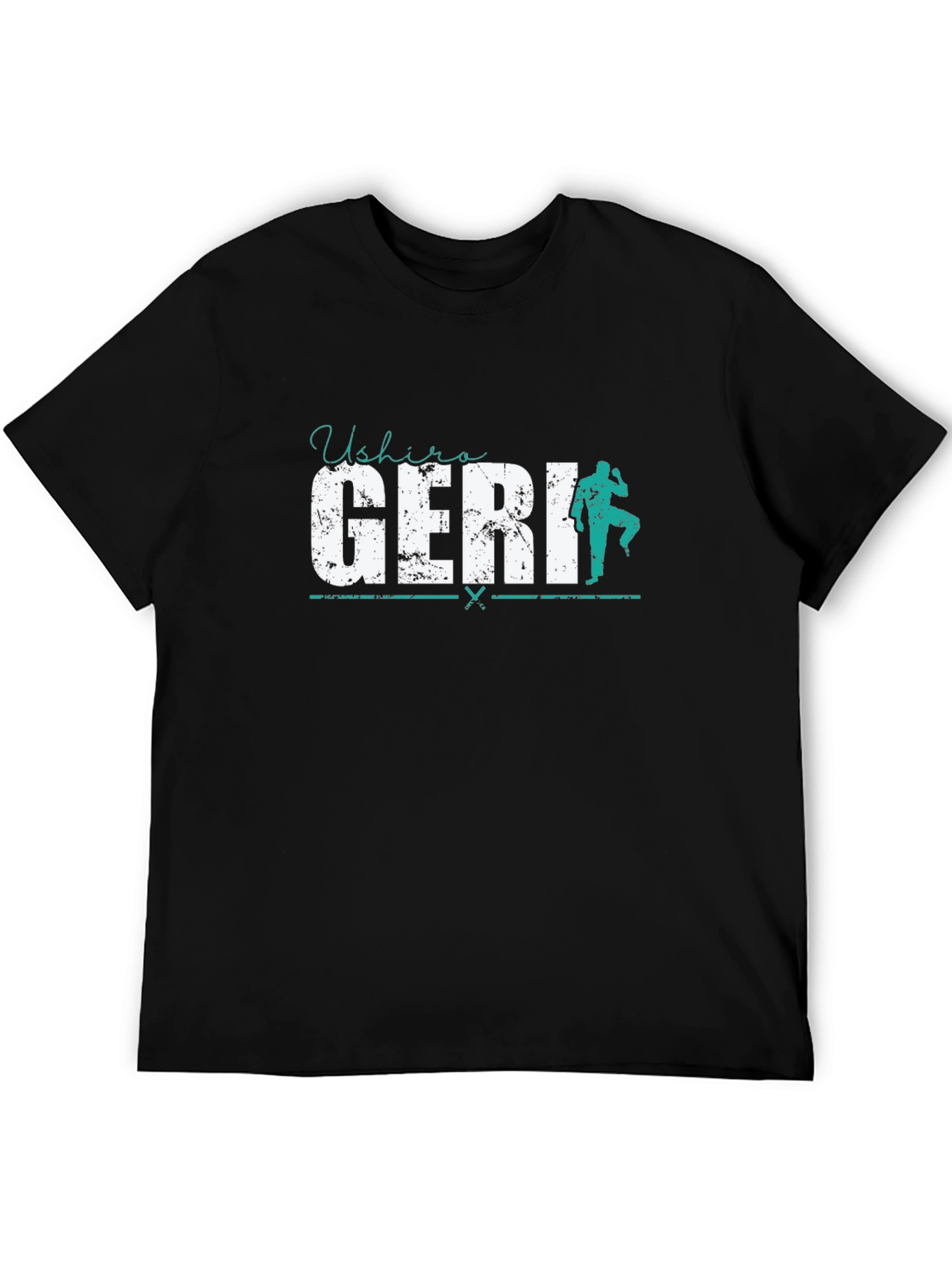 Ushiro Geri T-Shirt - Karate Kick Design