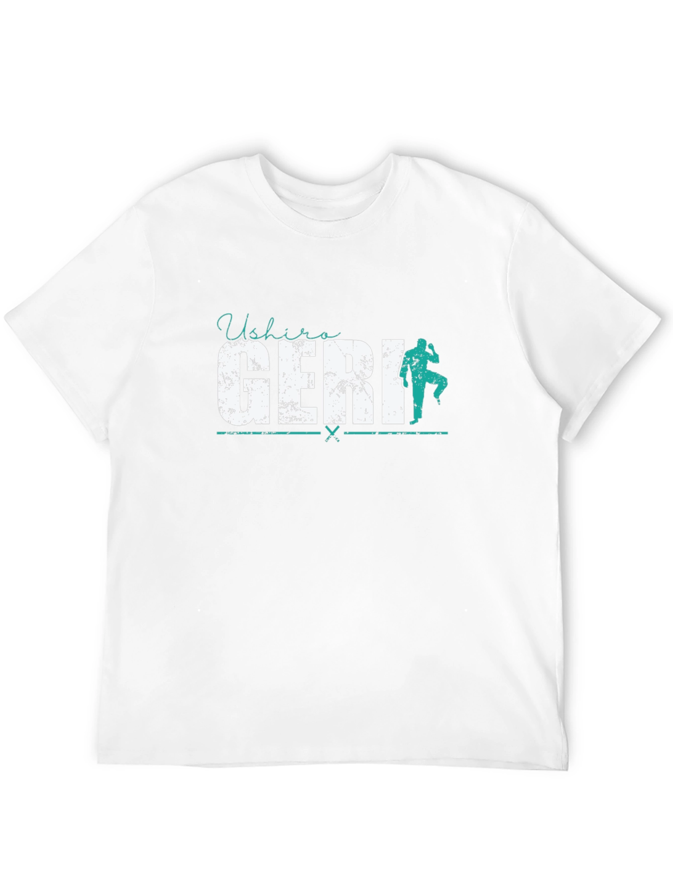 Ushiro Geri T-Shirt - Karate Kick Design