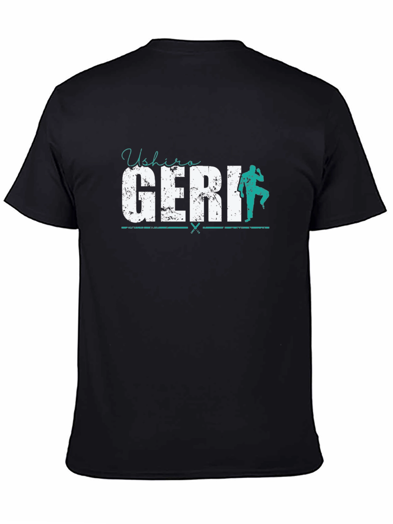 Ushiro Geri T-Shirt - Karate Kick Design