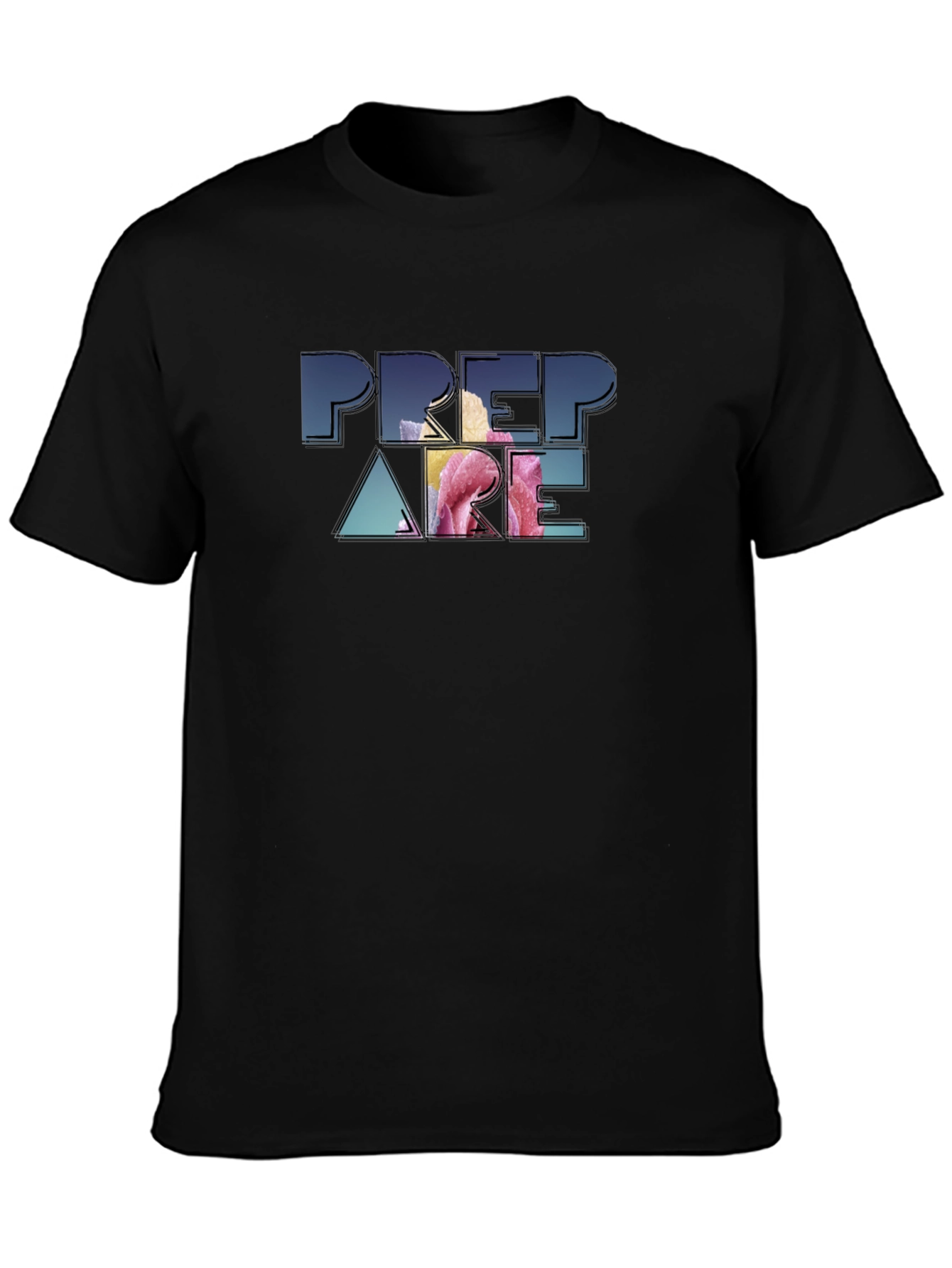 Prepare Graphic Print Crew Neck T-Shirt