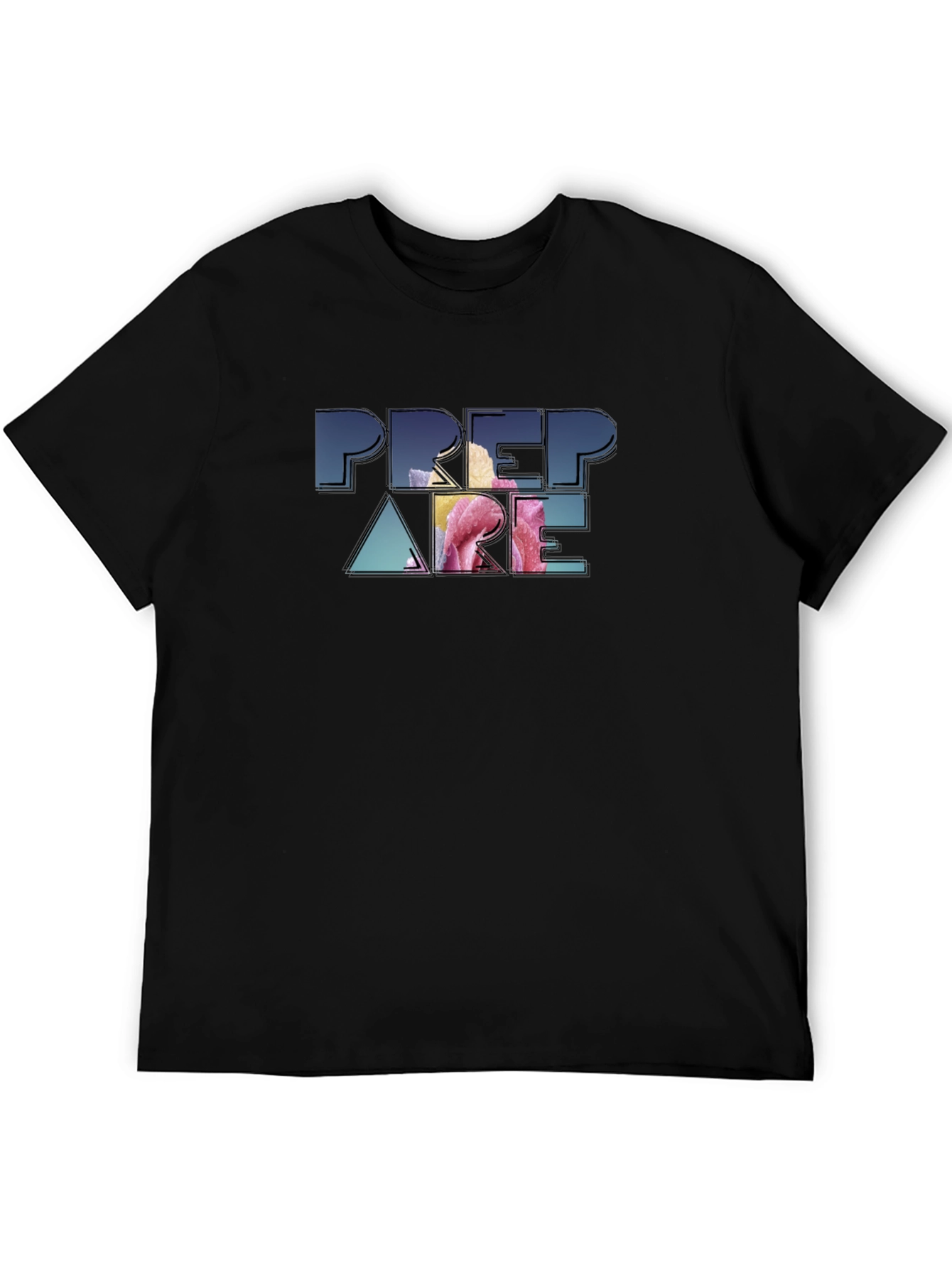 Prepare Graphic Print Crew Neck T-Shirt
