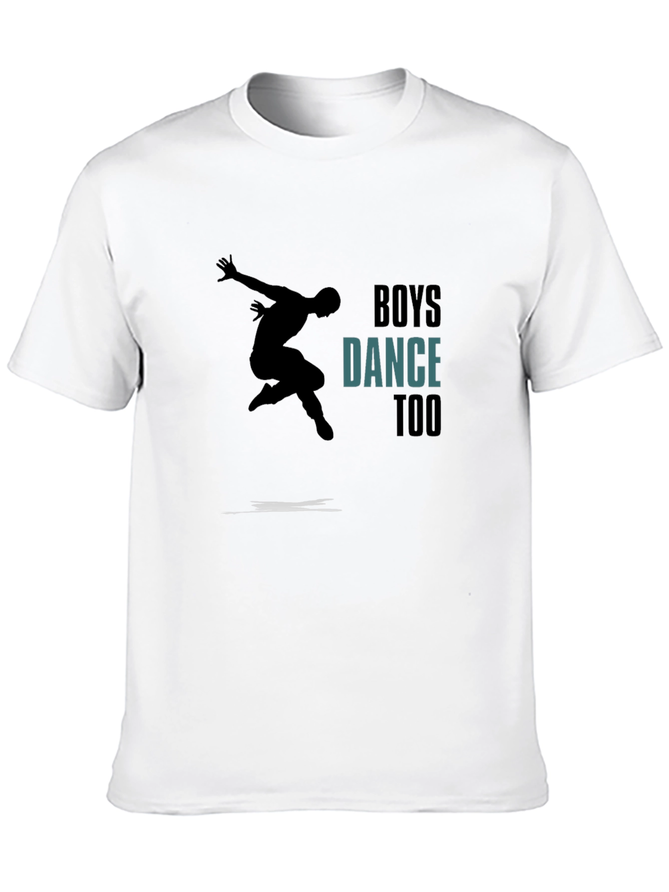 Boys Dance Too Graphic Tee - Black T-Shirt