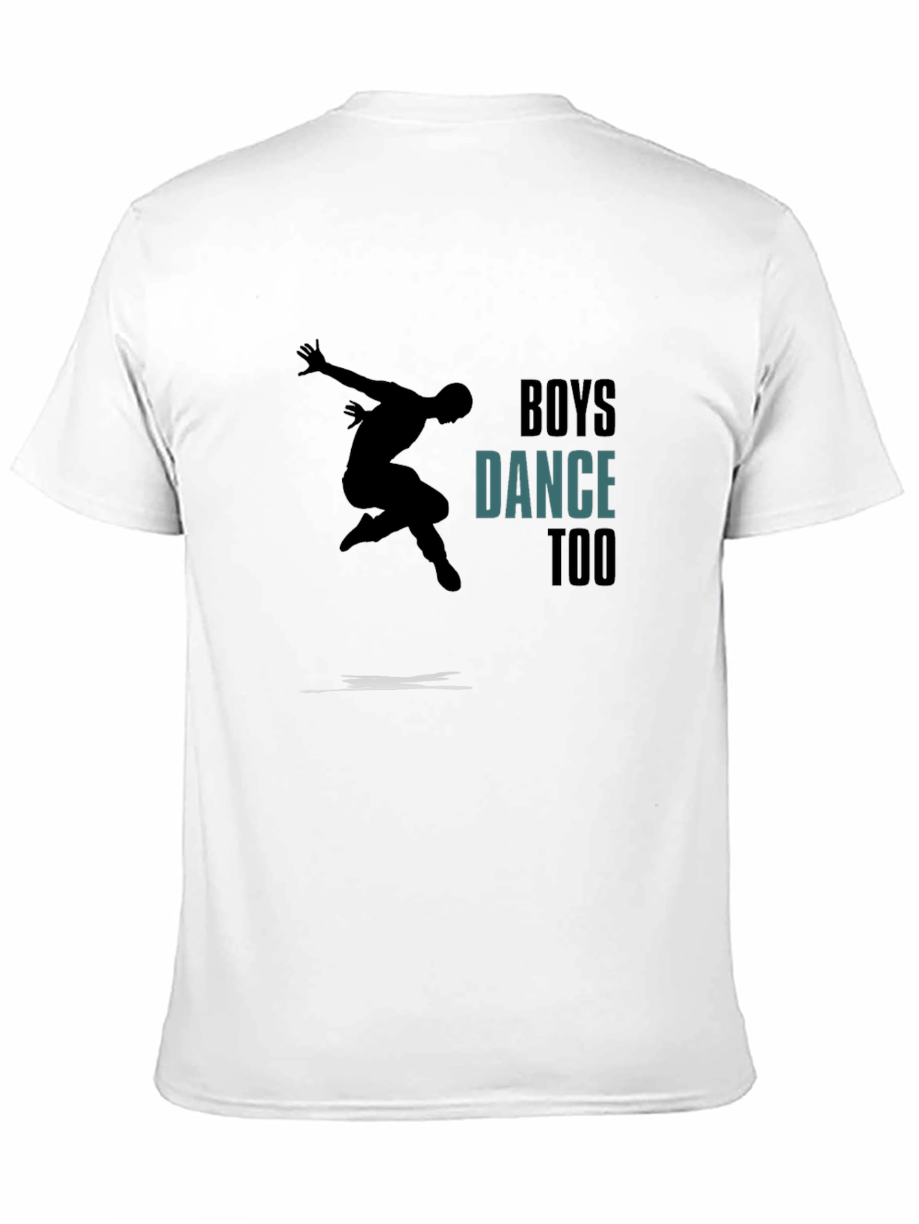 Boys Dance Too Graphic Tee - Black T-Shirt