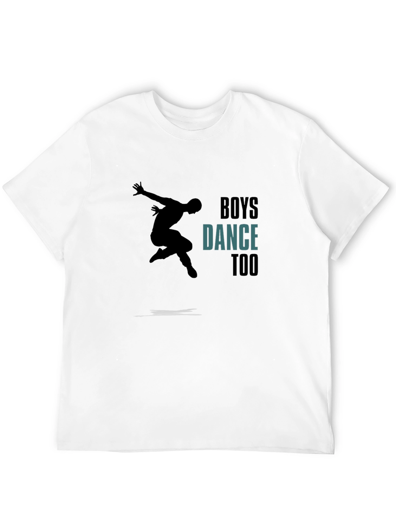 Boys Dance Too Graphic Tee - Black T-Shirt