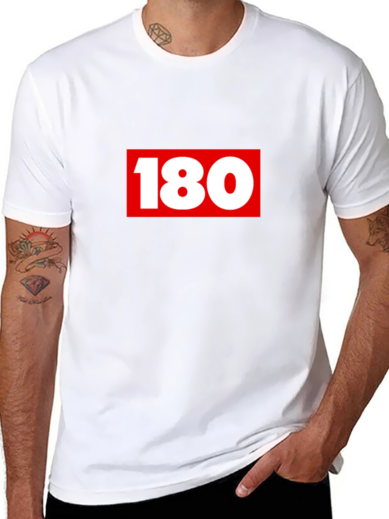 180 Graphic Tee - Bold Statement Shirt