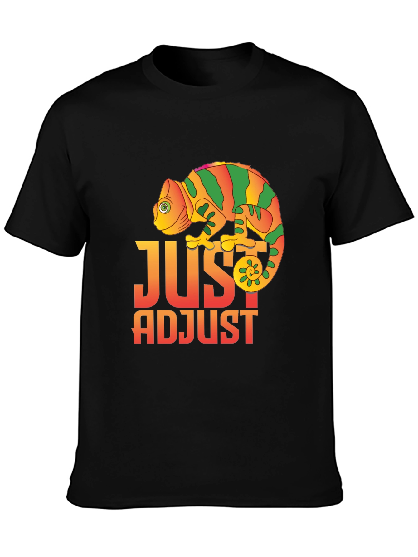 Just Adjust Chameleon Graphic T-Shirt