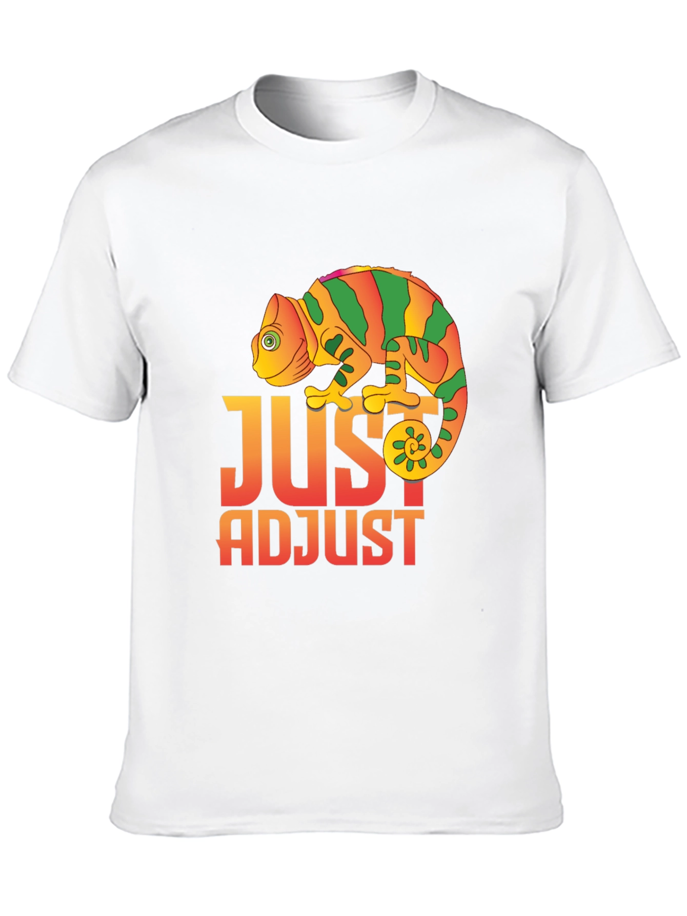 Just Adjust Chameleon Graphic T-Shirt
