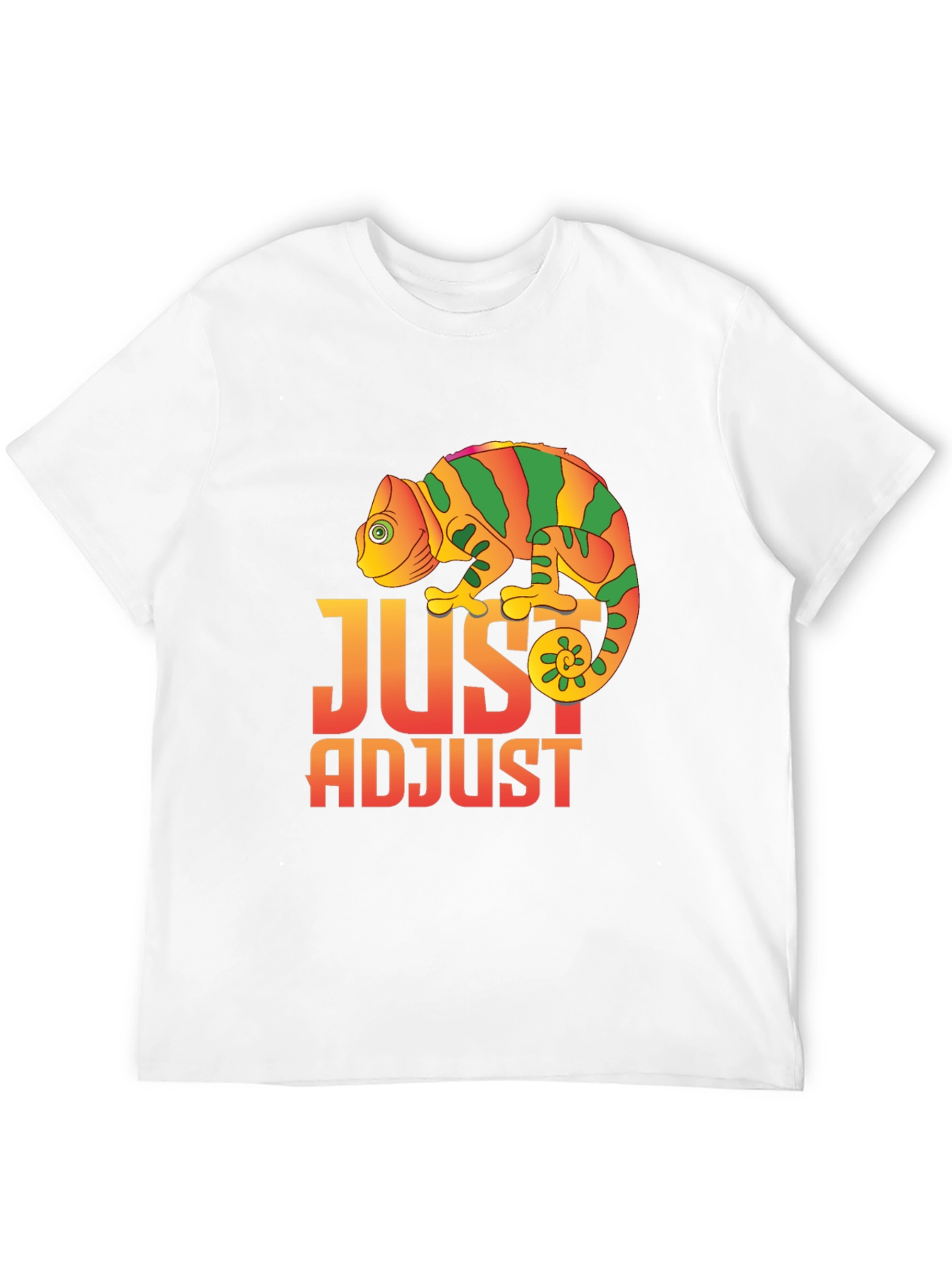 Just Adjust Chameleon Graphic T-Shirt