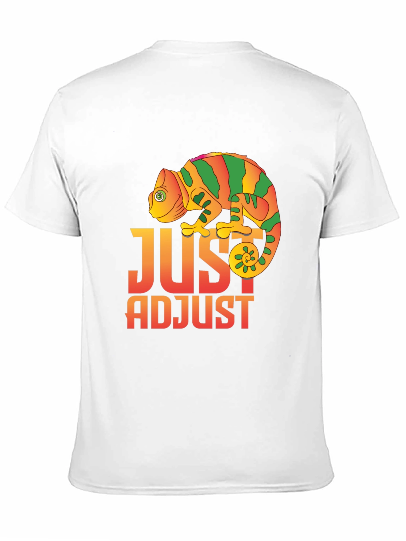 Just Adjust Chameleon Graphic T-Shirt