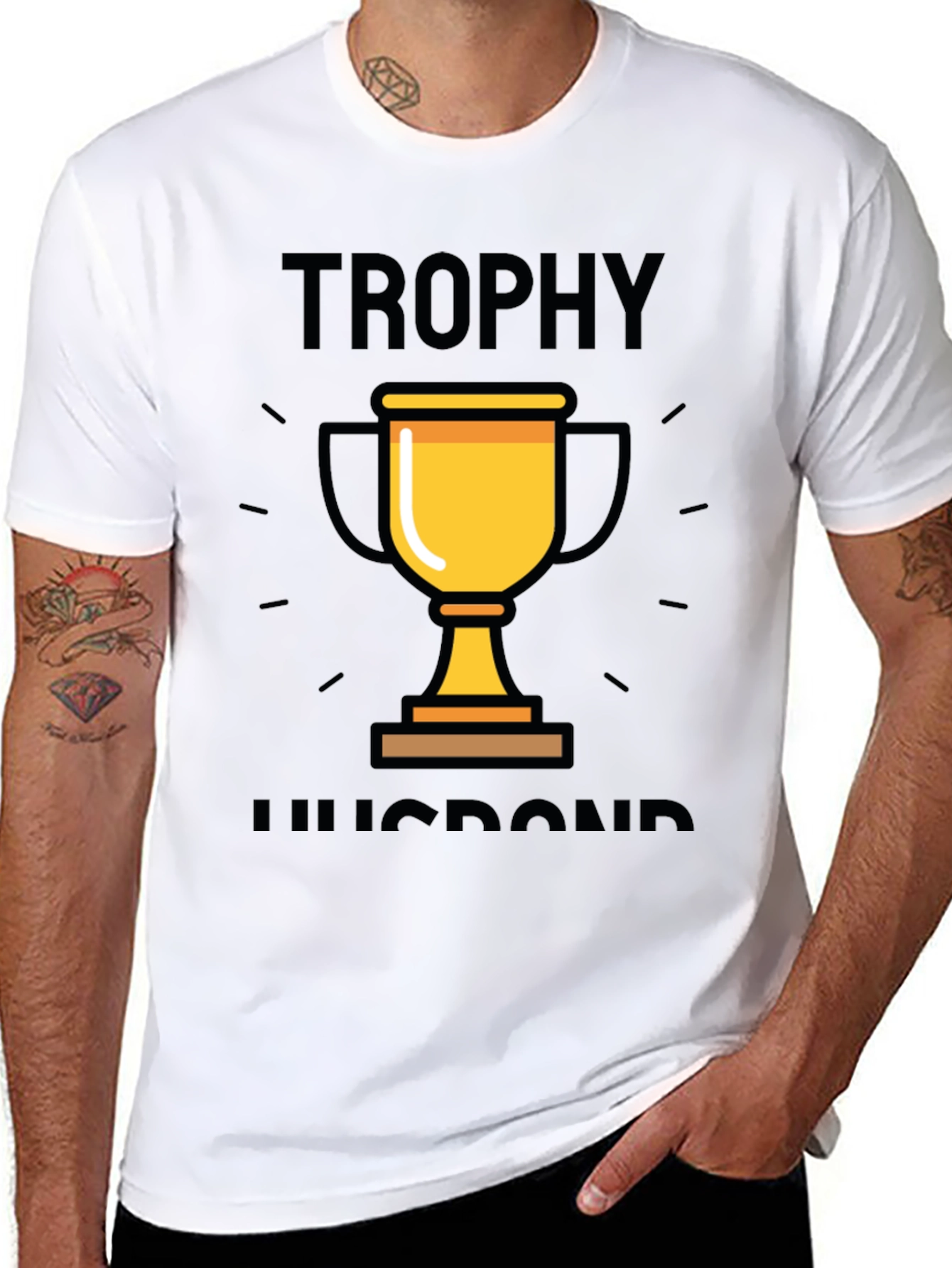 Trophy Husband Graphic T-Shirt