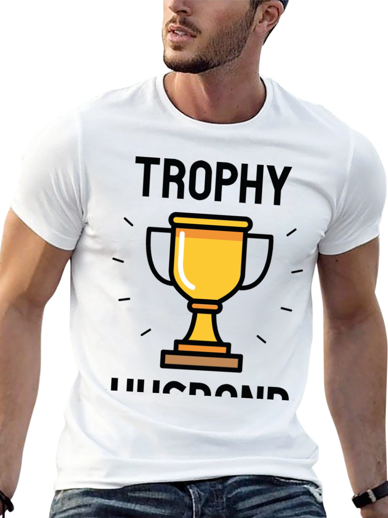 Trophy Husband Graphic T-Shirt