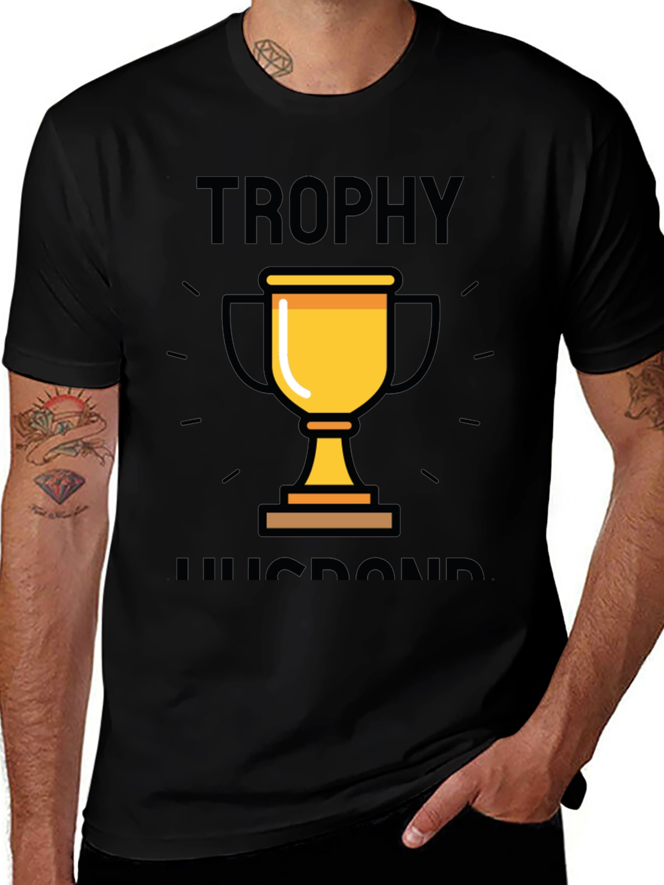 Trophy Husband Graphic T-Shirt