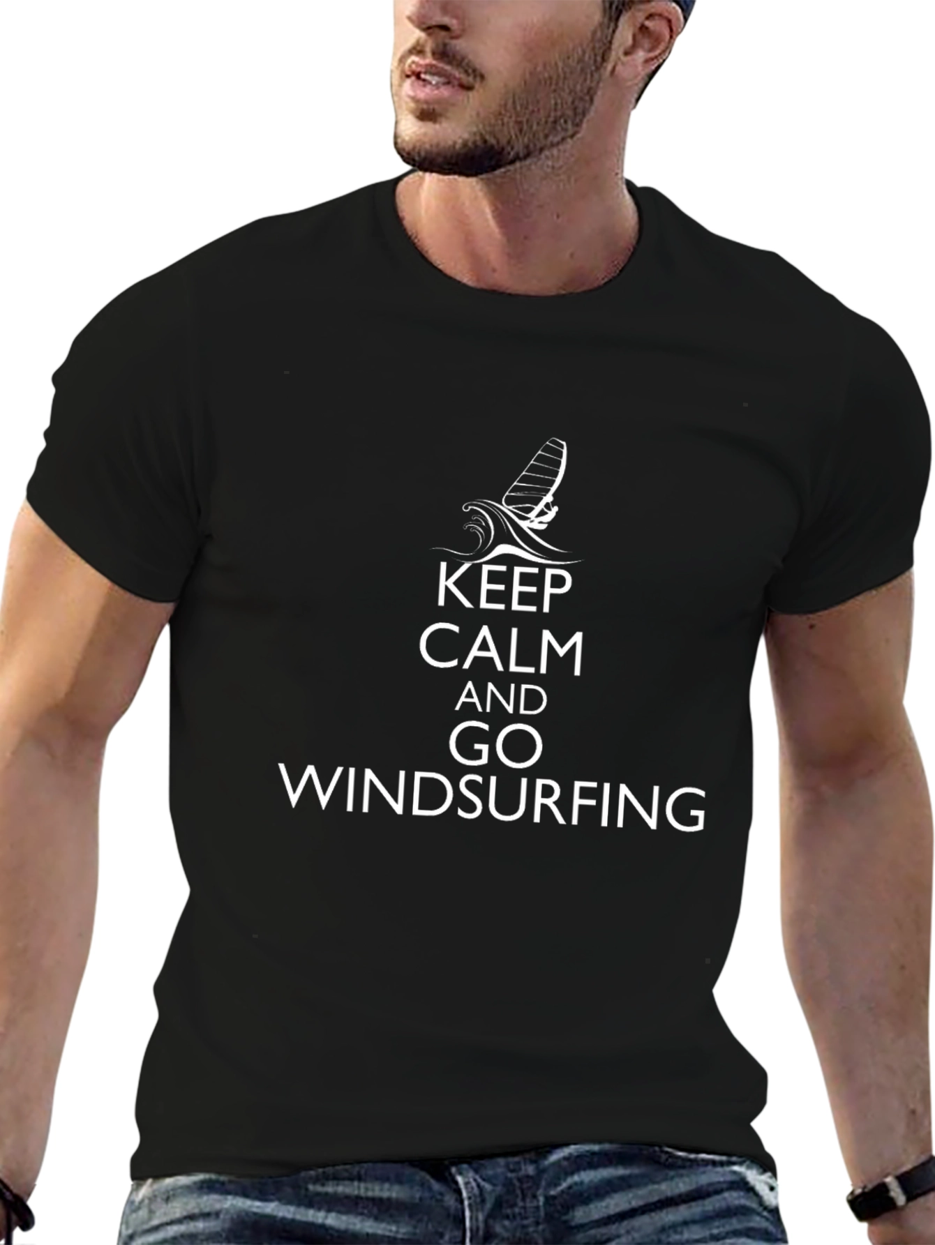 Keep Calm & Go Windsurfing T-Shirt