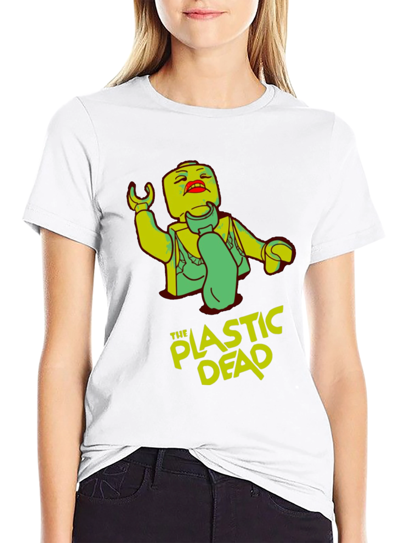 The Plastic Dead Graphic T-Shirt - Black Cotton Tee