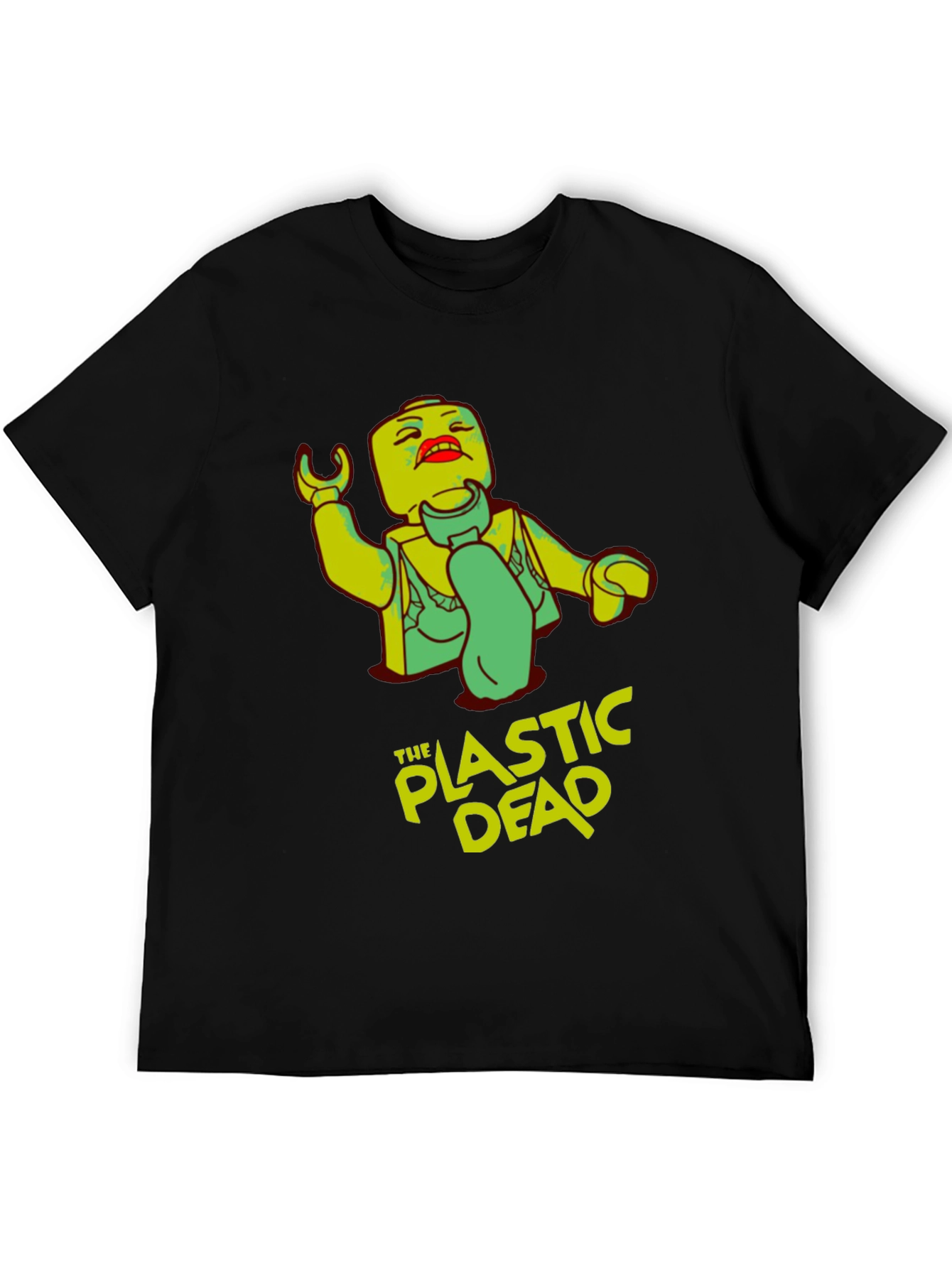 The Plastic Dead Graphic T-Shirt - Black Cotton Tee