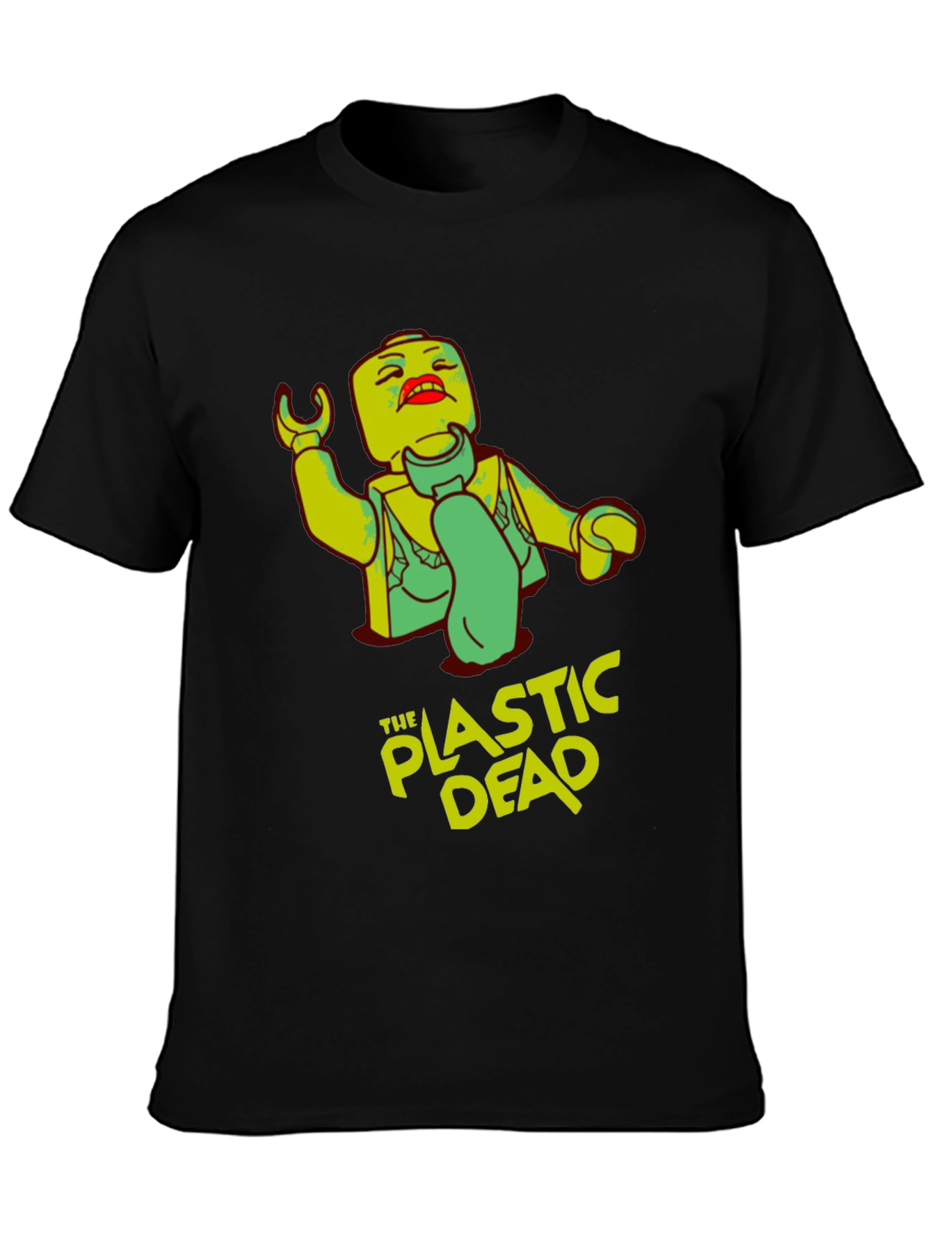 The Plastic Dead Graphic T-Shirt - Black Cotton Tee