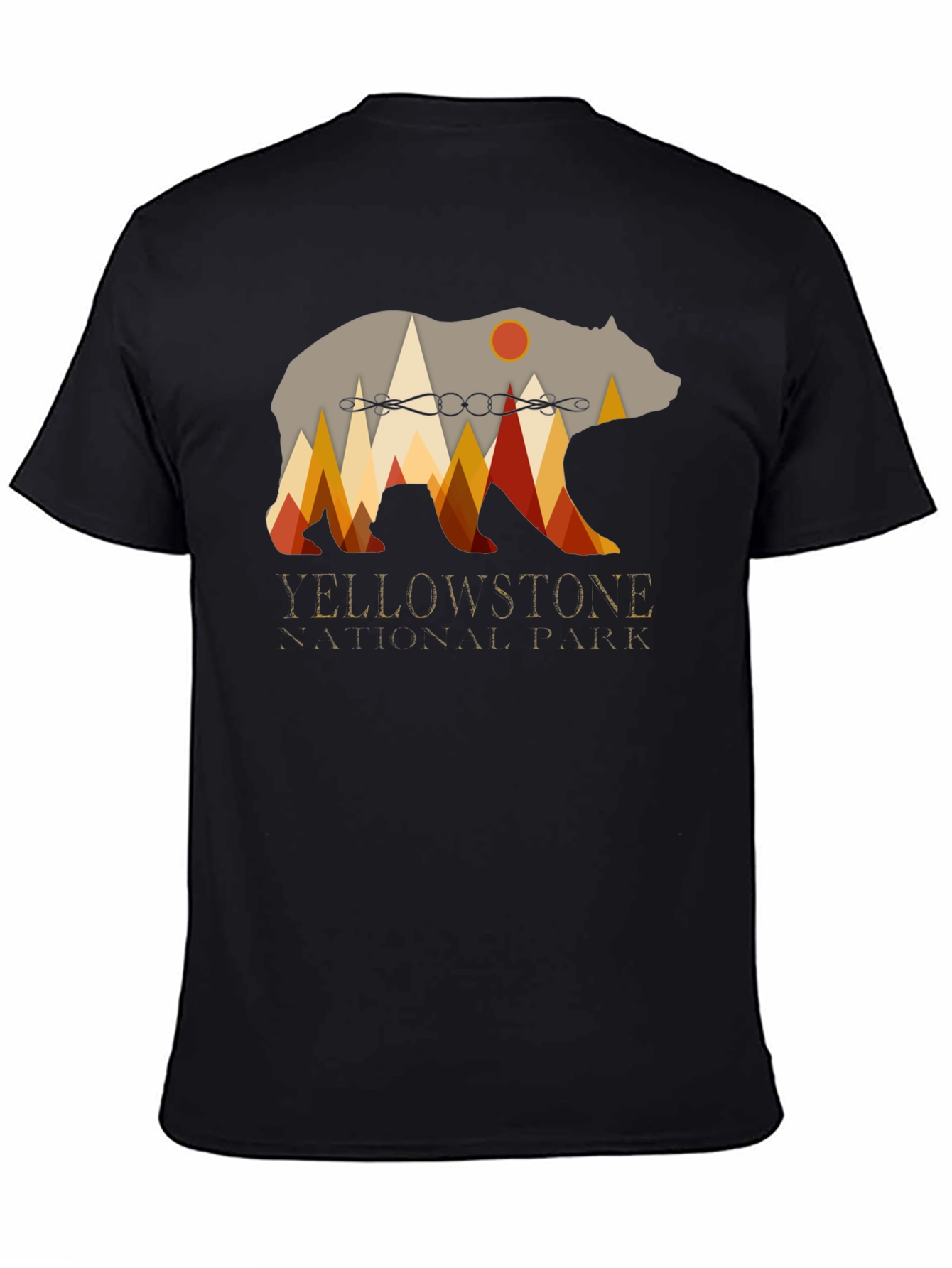 Yellowstone National Park Bear Graphic Tee