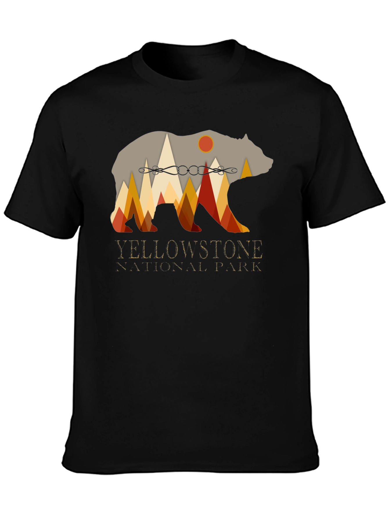 Yellowstone National Park Bear Graphic Tee