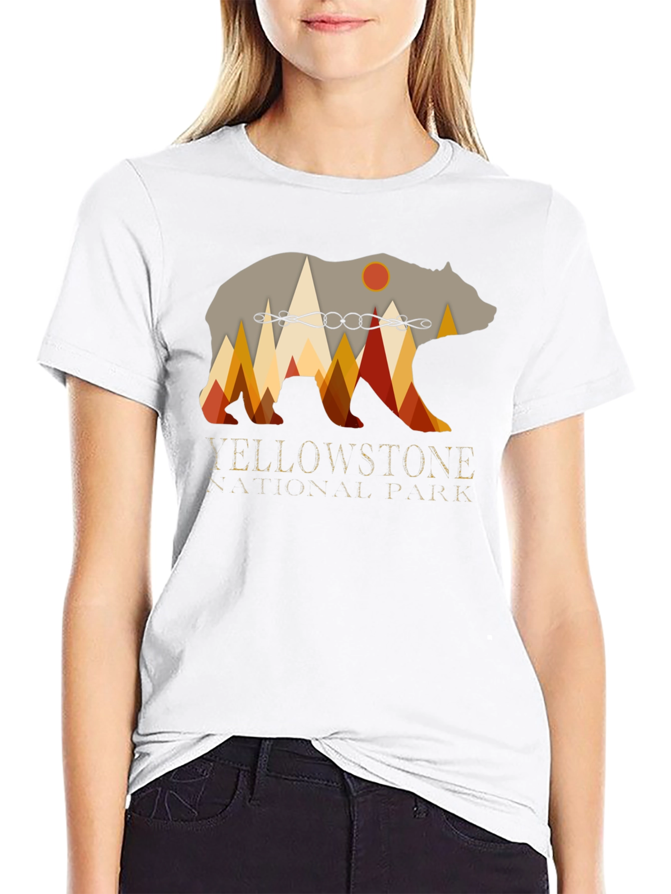 Yellowstone National Park Bear Graphic Tee