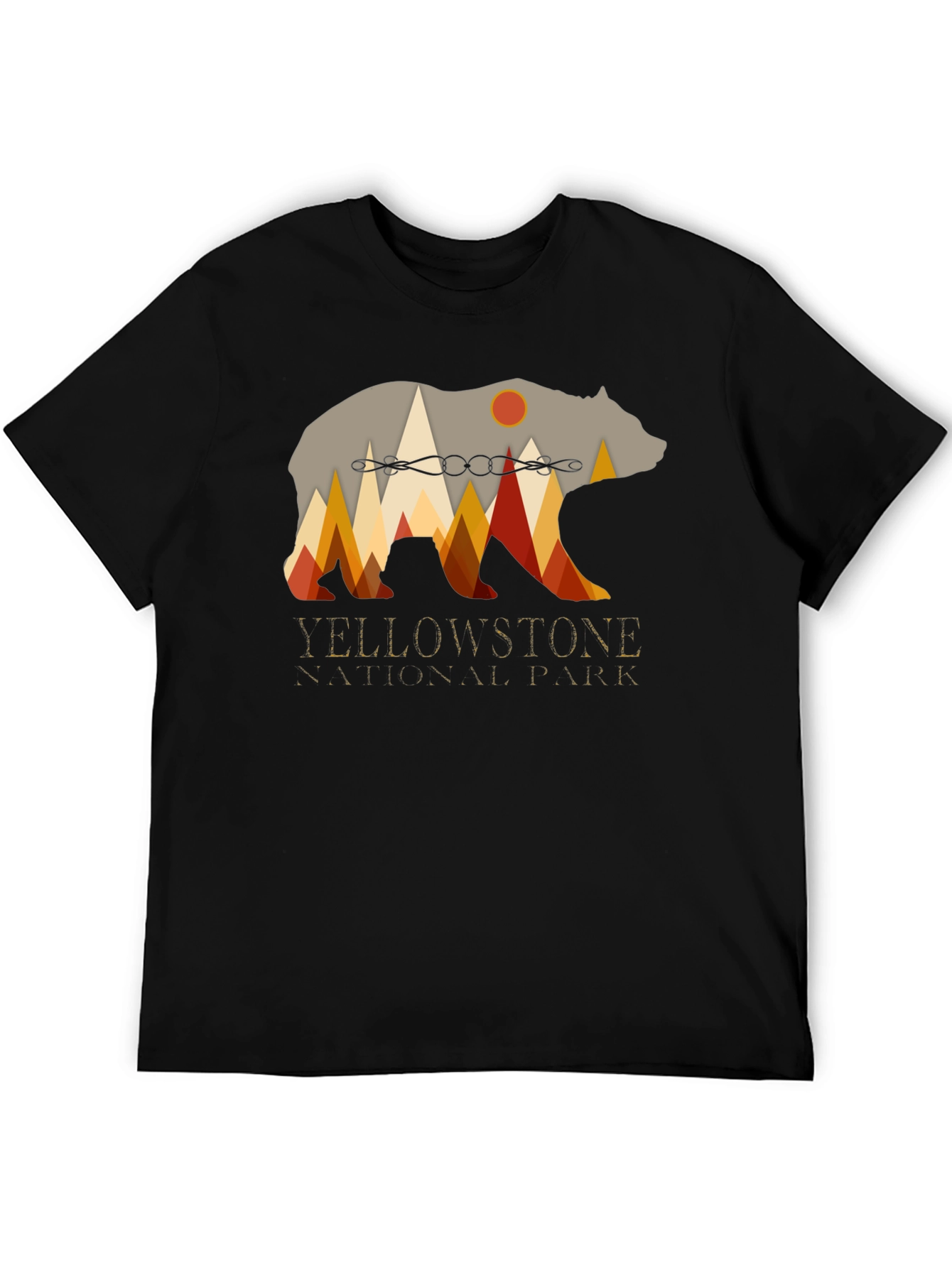 Yellowstone National Park Bear Graphic Tee