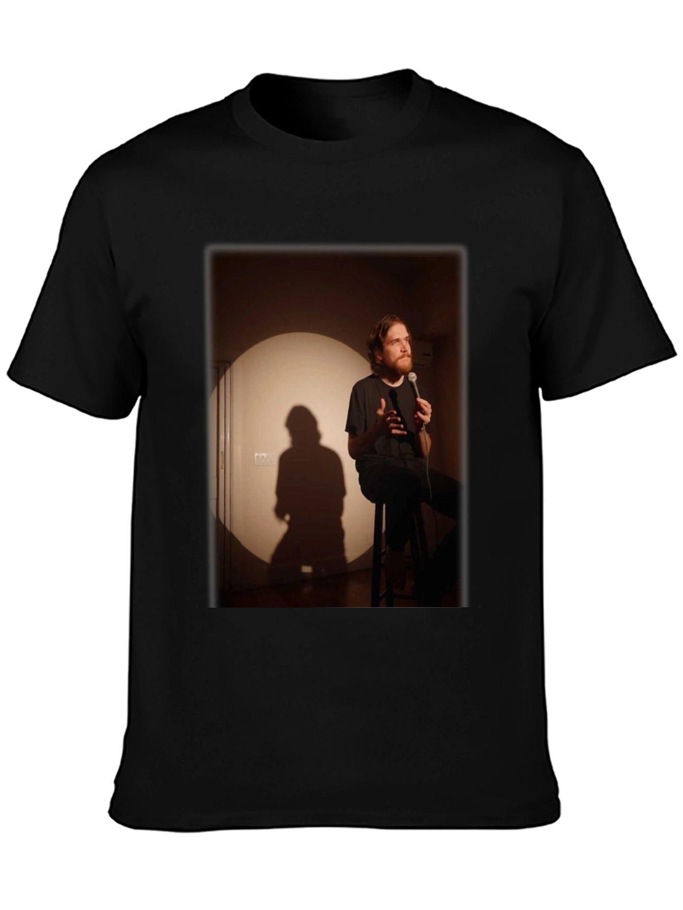 Comedian T-Shirt - Black Stand-Up Performer Design