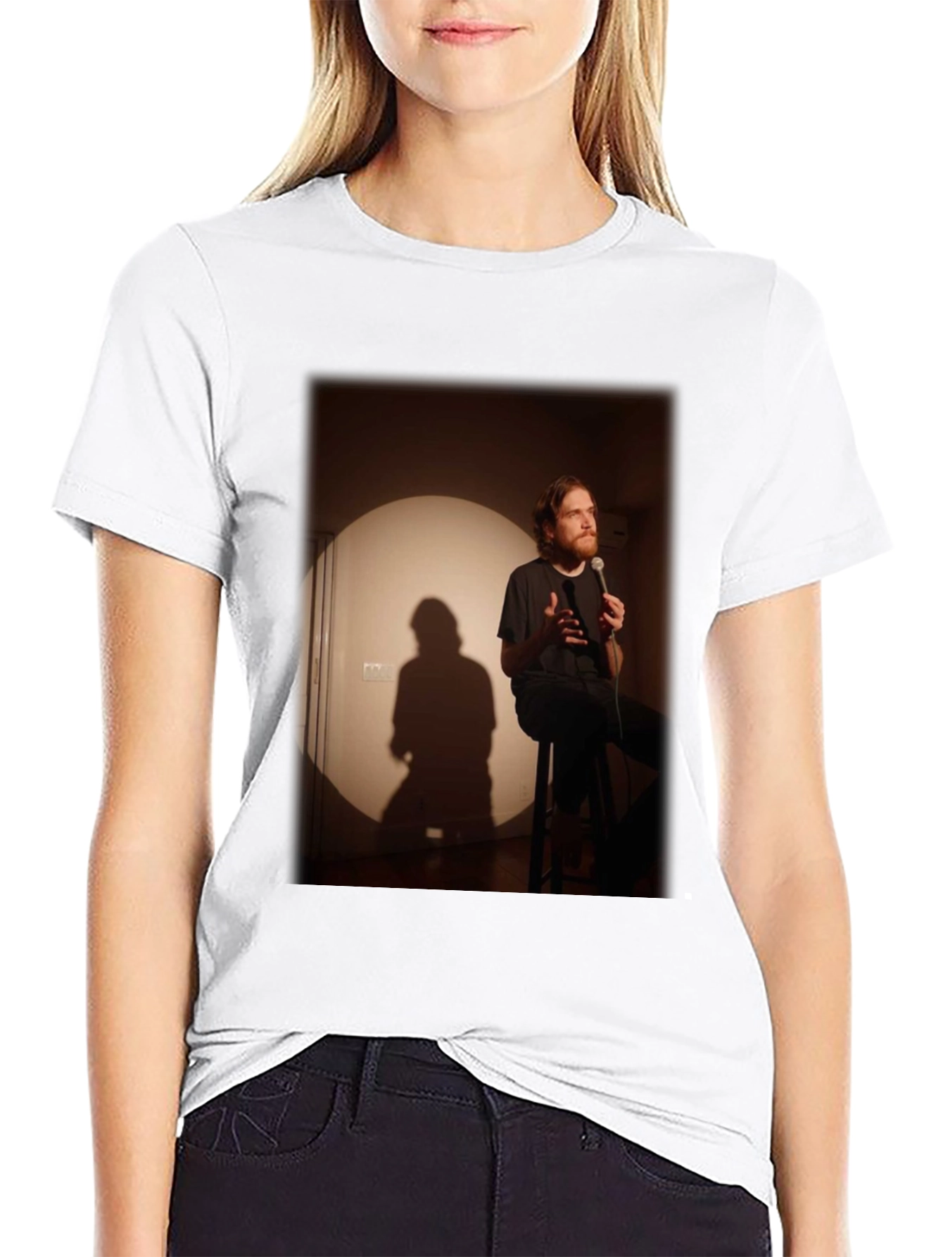Comedian T-Shirt - Black Stand-Up Performer Design