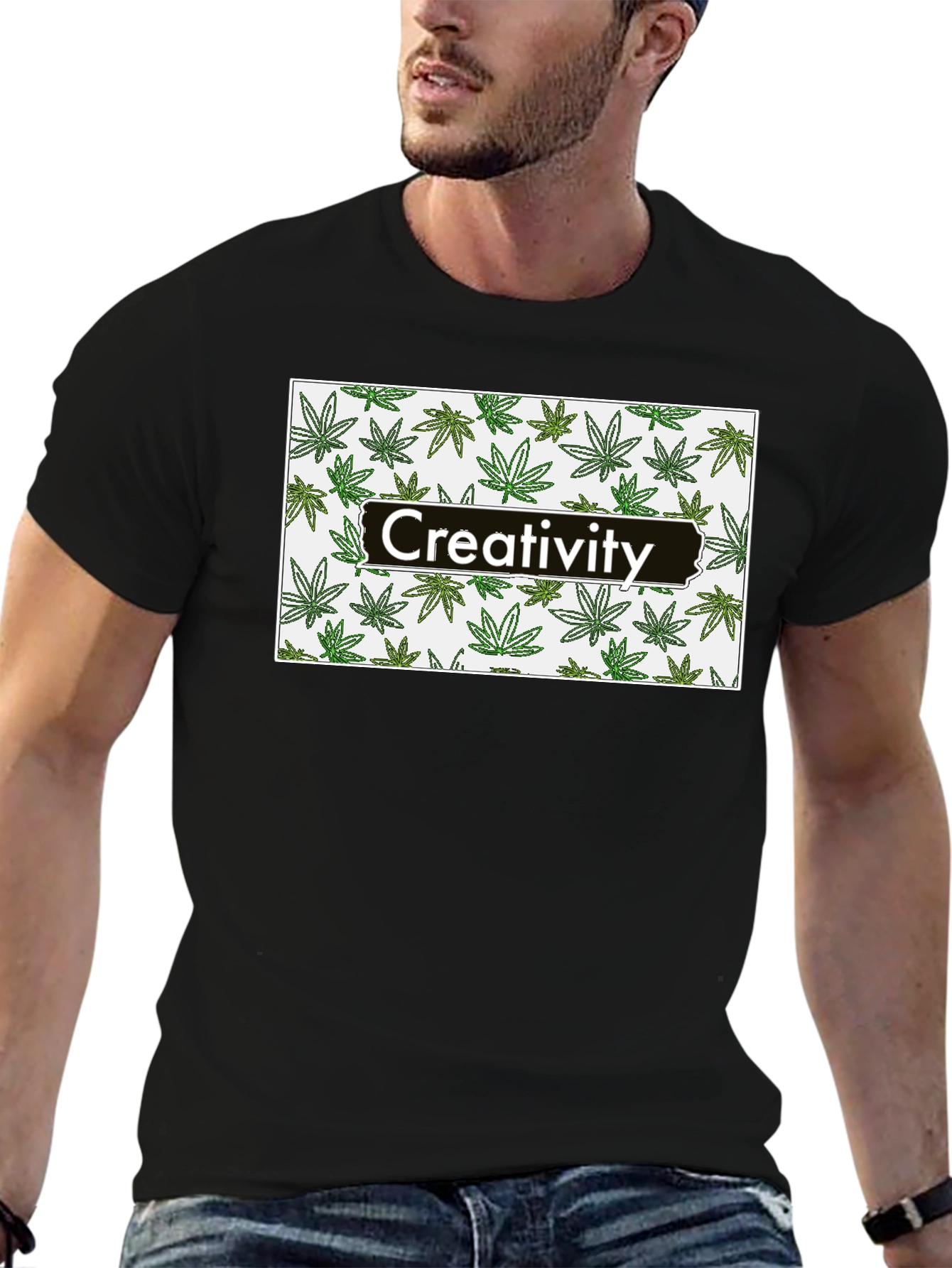 Creativity Cannabis Leaf T-Shirt