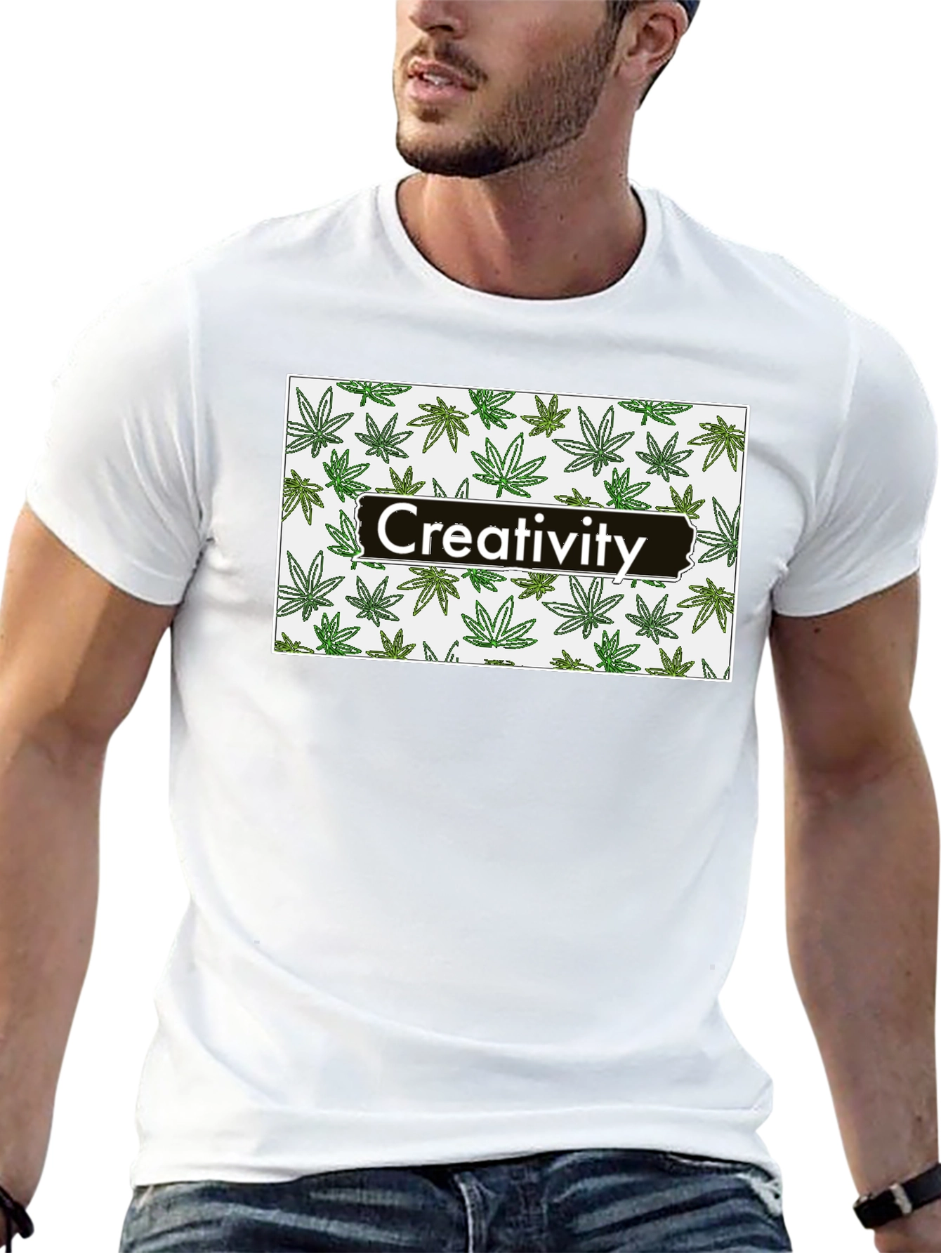 Creativity Cannabis Leaf T-Shirt