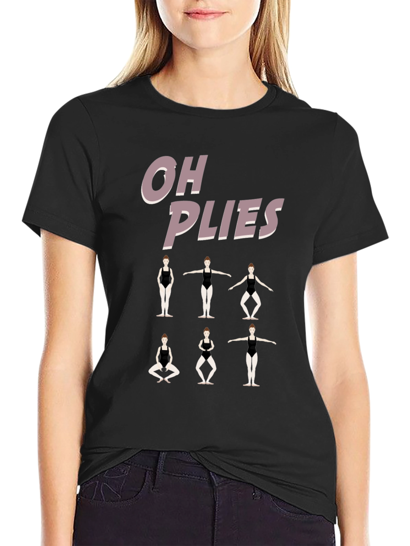 Oh Plies Ballet Dance Tee