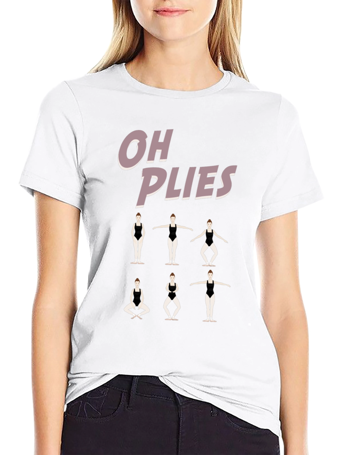 Oh Plies Ballet Dance Tee