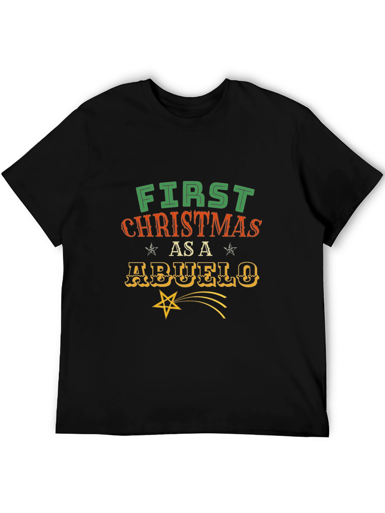 First Christmas As A Abuelo T-Shirt