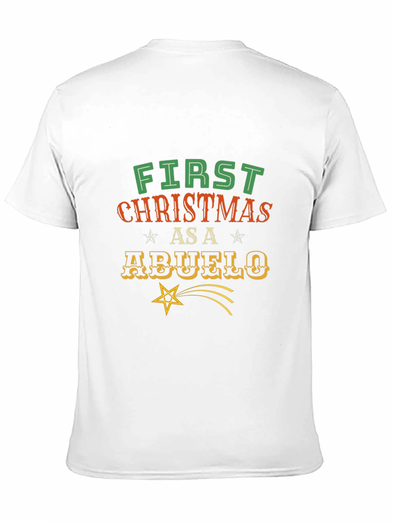 First Christmas As A Abuelo T-Shirt