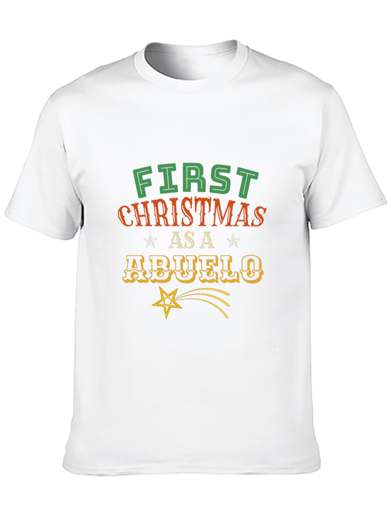 First Christmas As A Abuelo T-Shirt