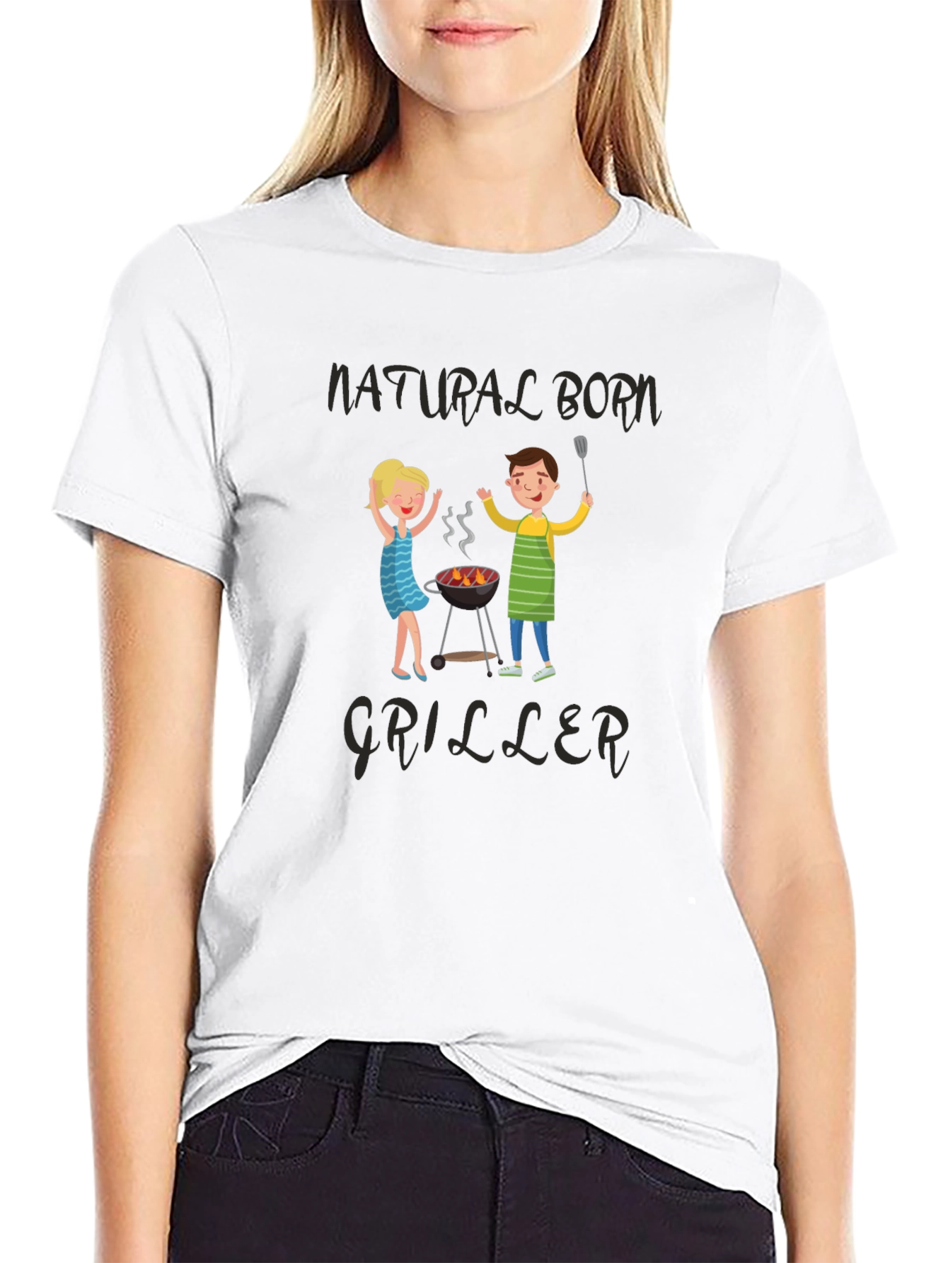 Natural Born Griller Graphic Tee