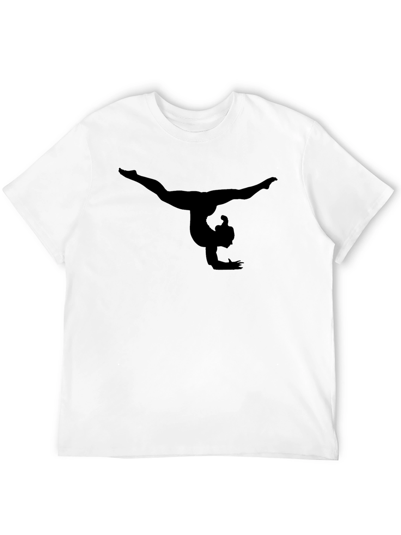 Gymnastics Silhouette Black T-Shirt