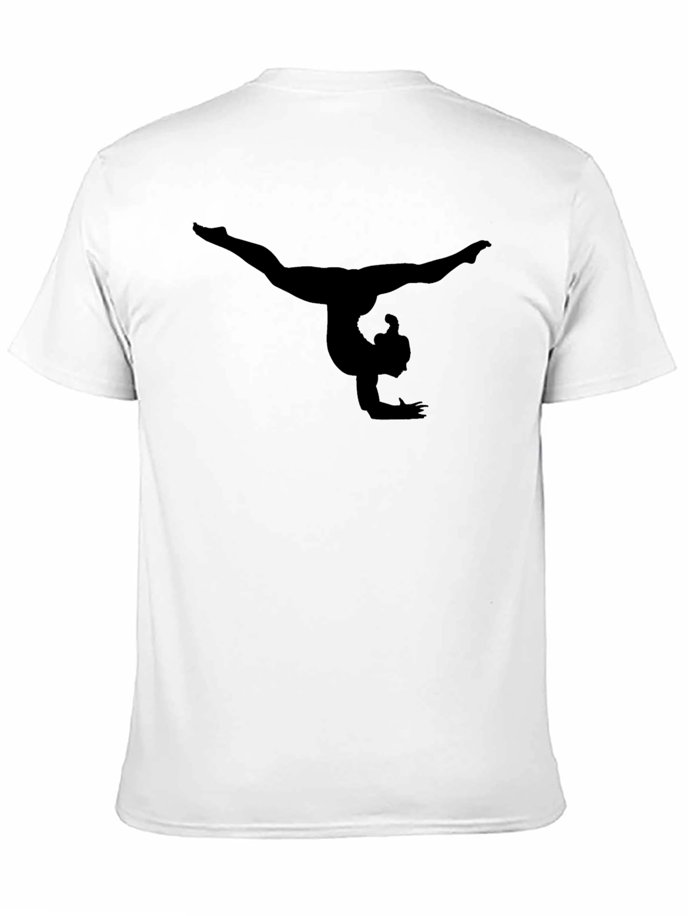 Gymnastics Silhouette Black T-Shirt