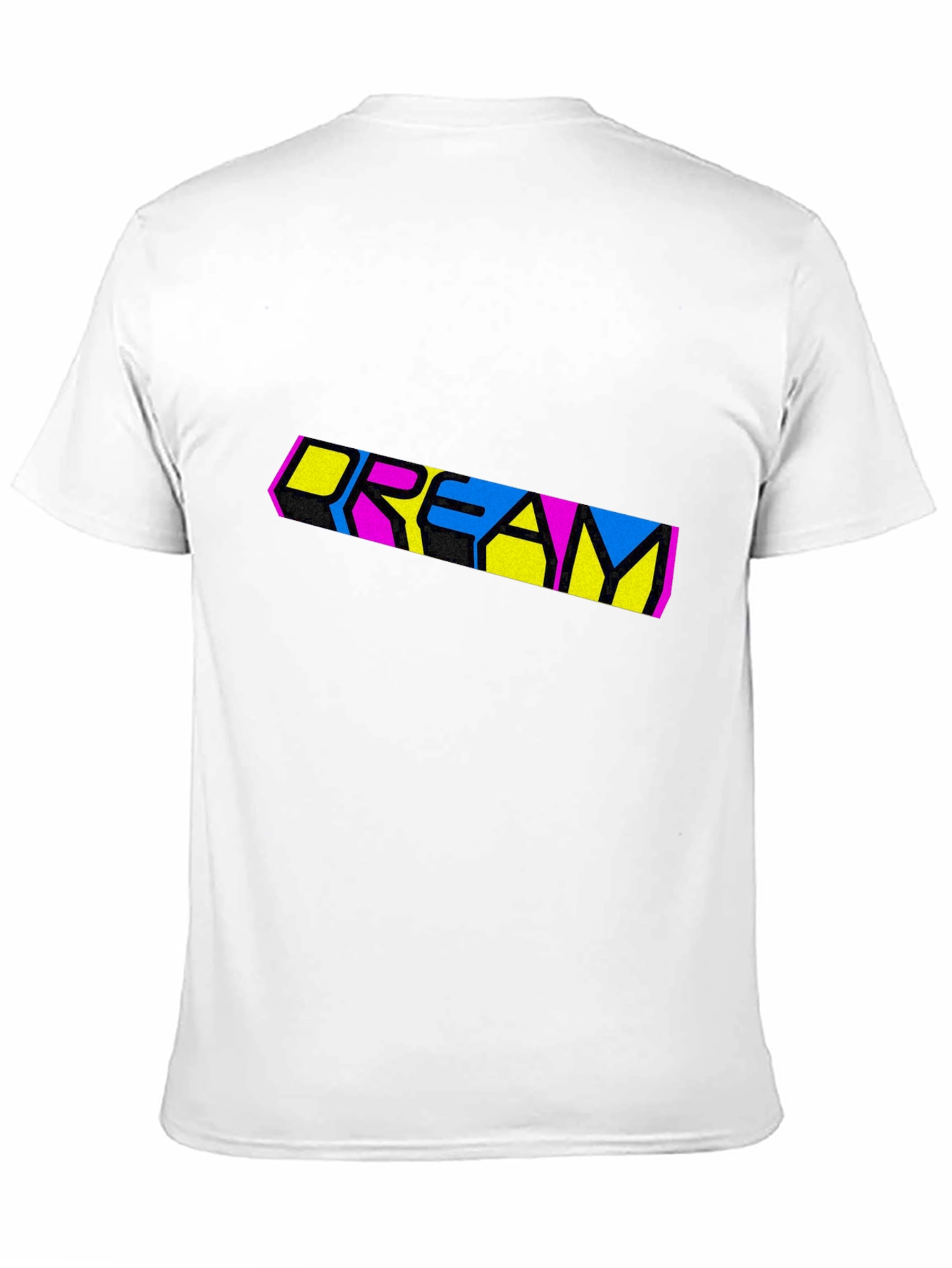 Dream Graphic Print Black T-Shirt