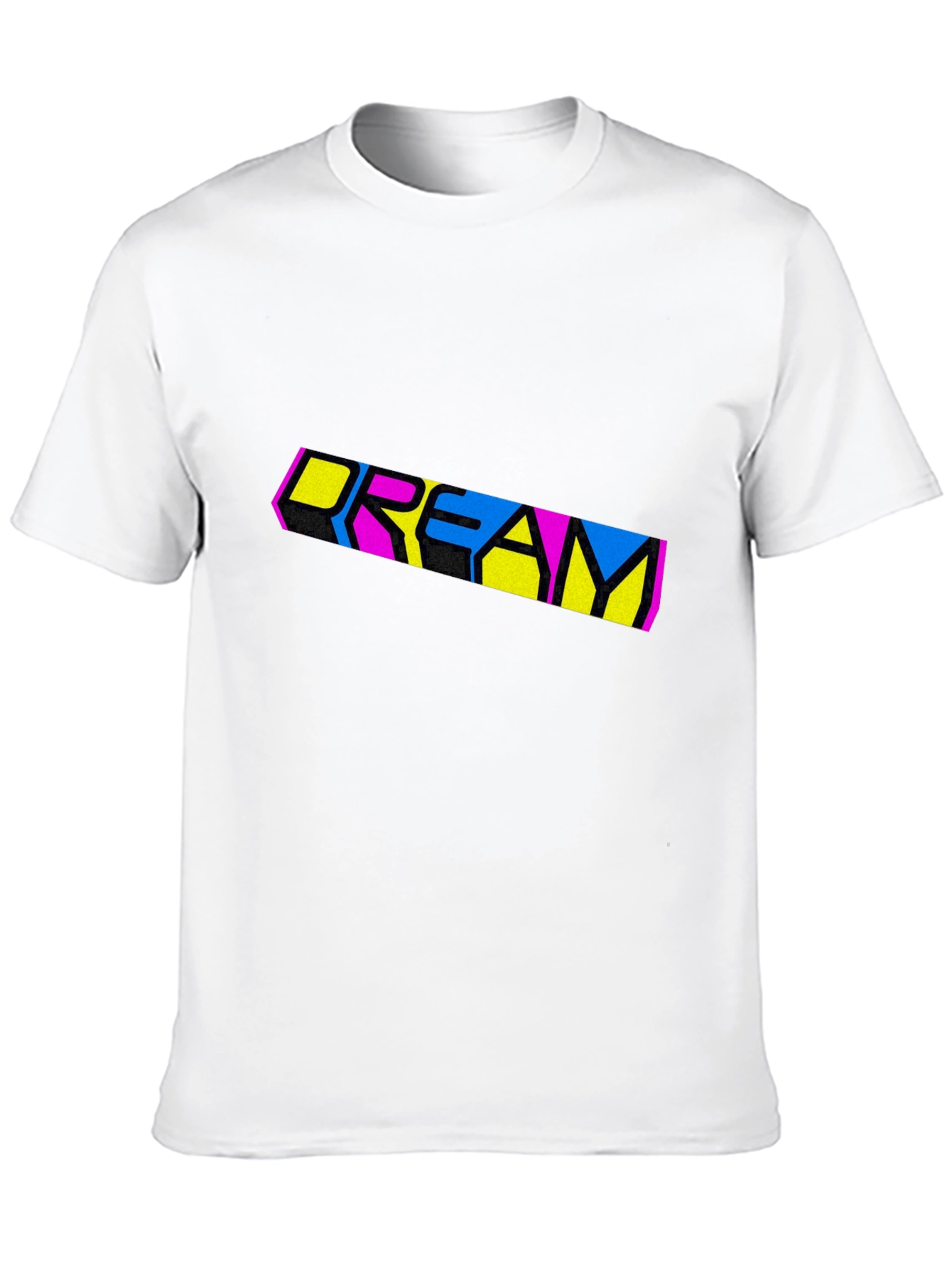 Dream Graphic Print Black T-Shirt