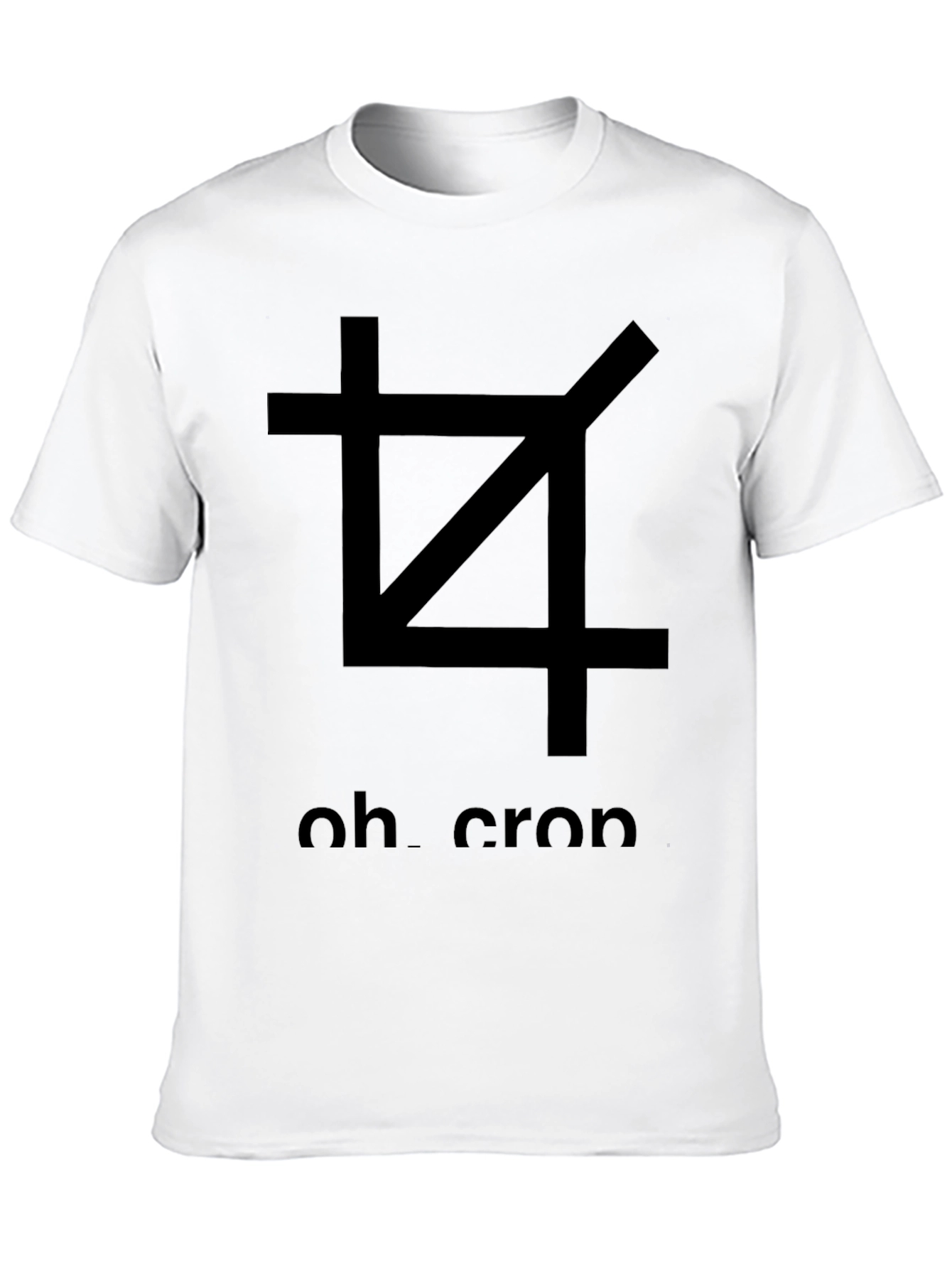 Oh Crop - Graphic T-Shirt - Unisex