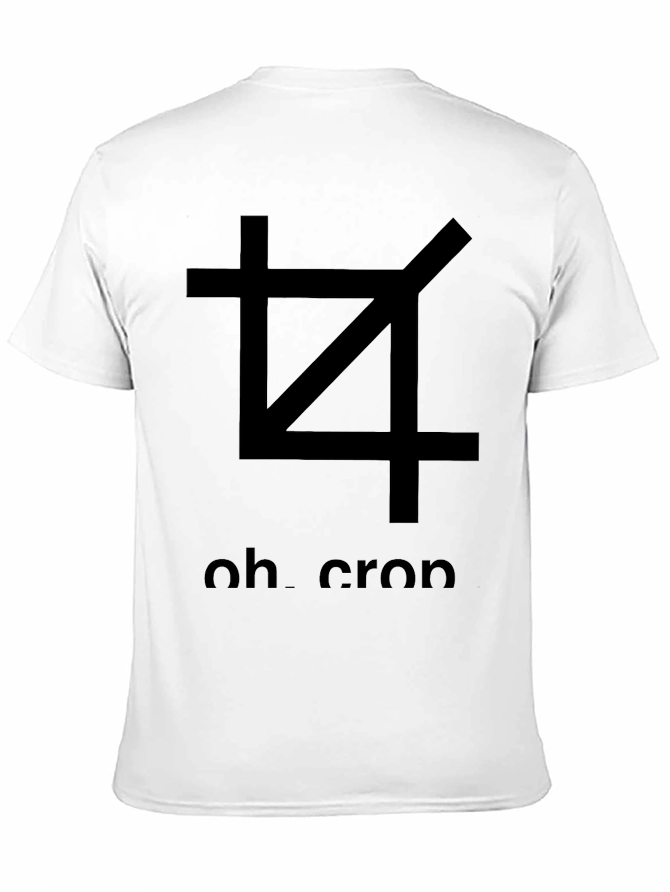 Oh Crop - Graphic T-Shirt - Unisex