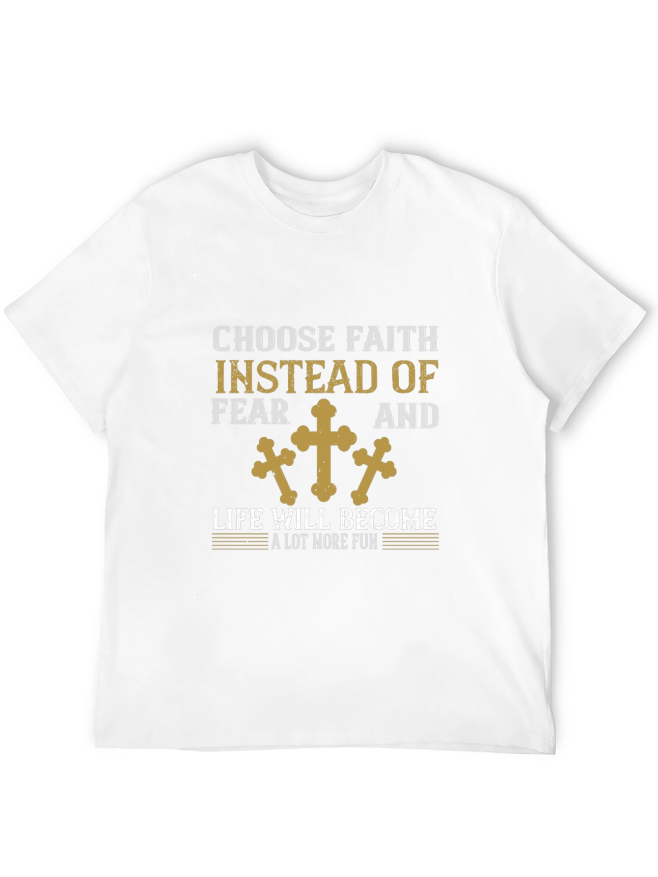 Choose Faith T-Shirt - Inspirational Christian Apparel
