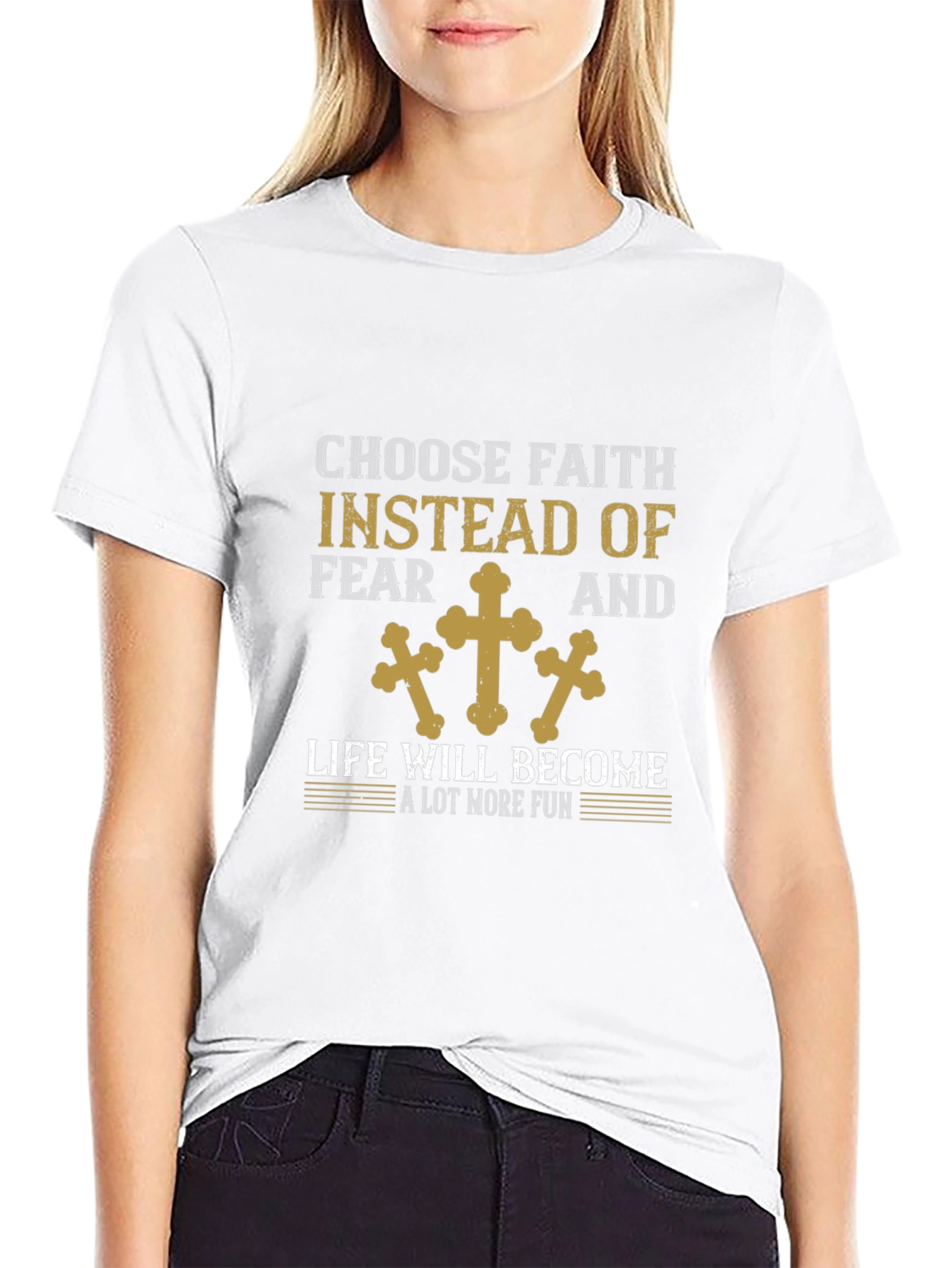 Choose Faith T-Shirt - Inspirational Christian Apparel