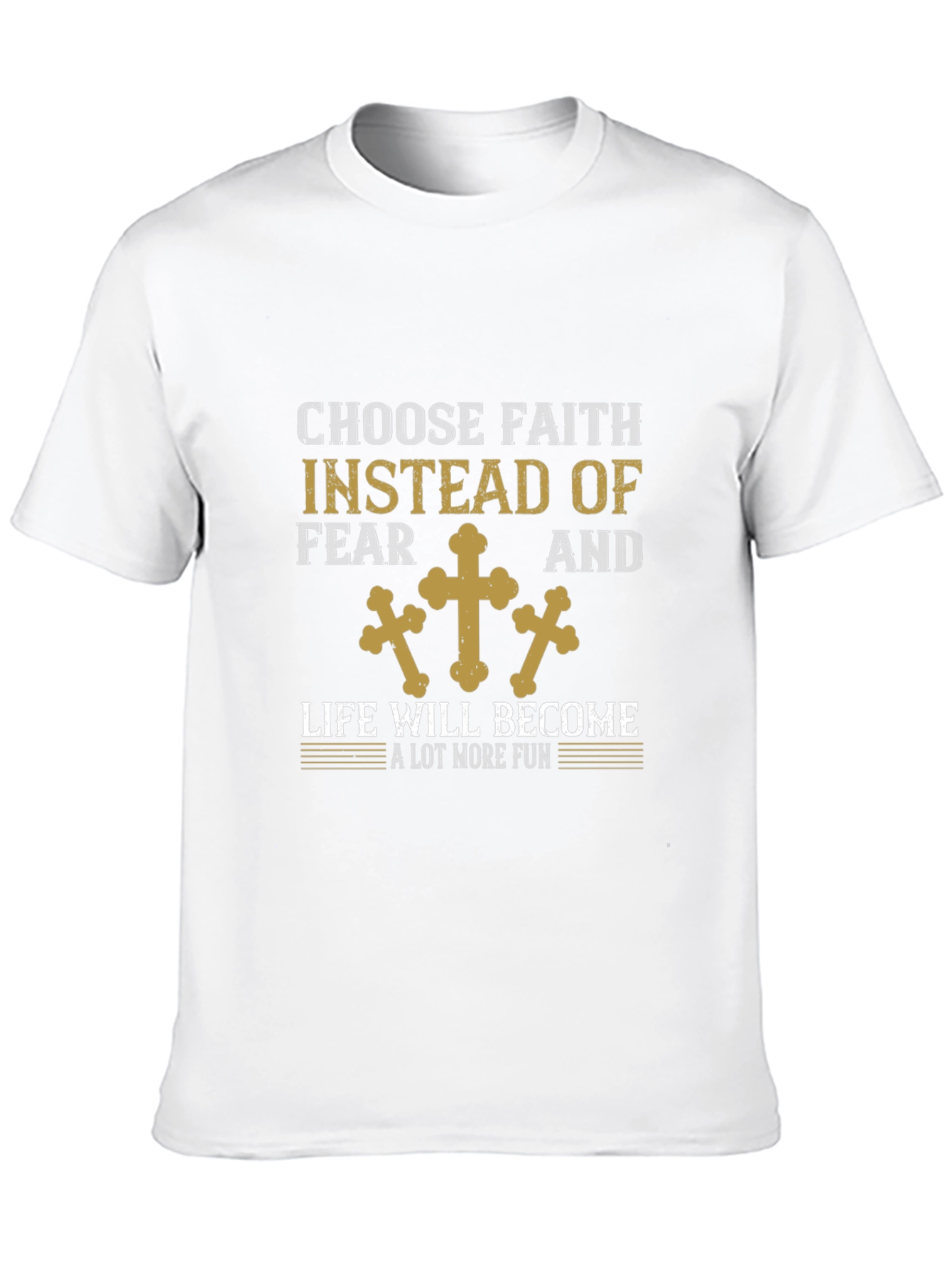 Choose Faith T-Shirt - Inspirational Christian Apparel