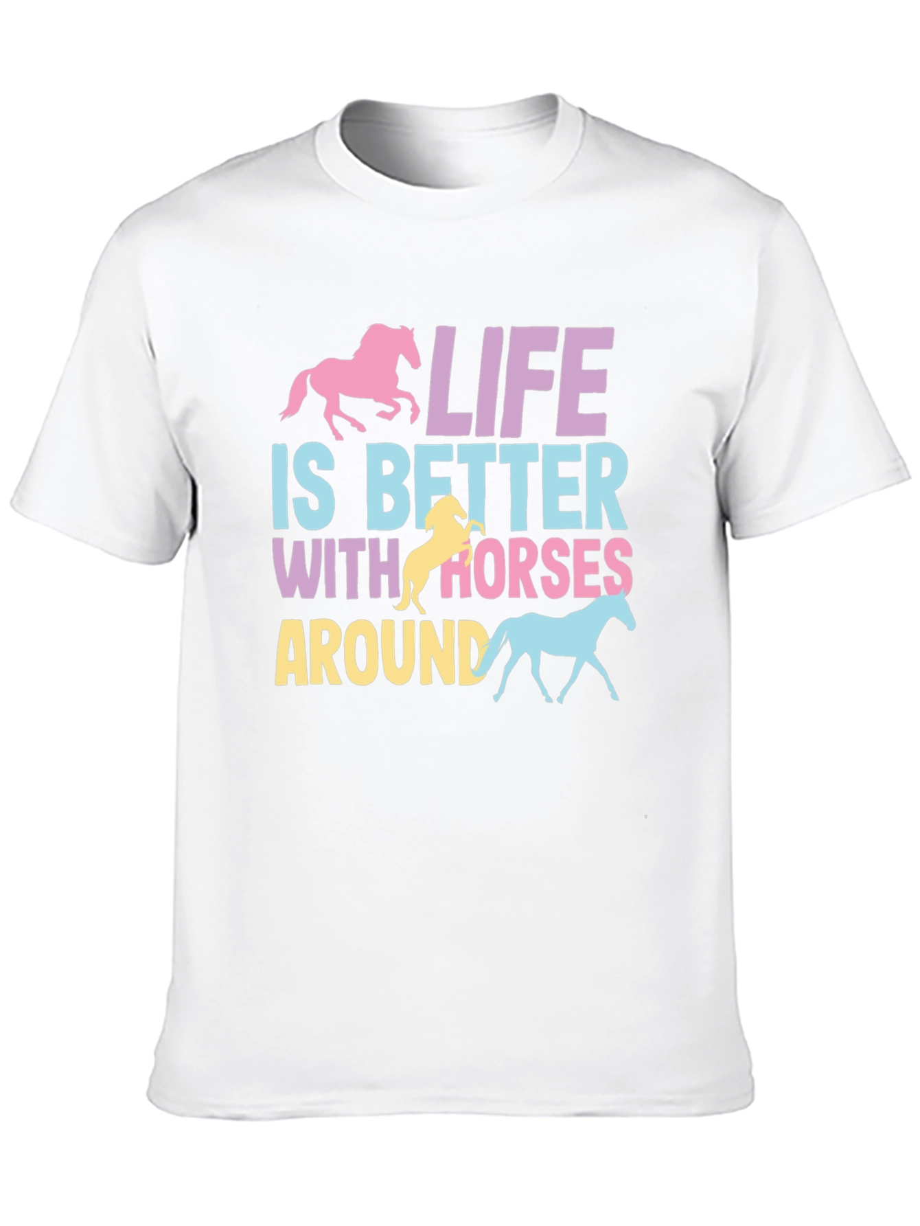 Life is Better with Horses Graphic Tee