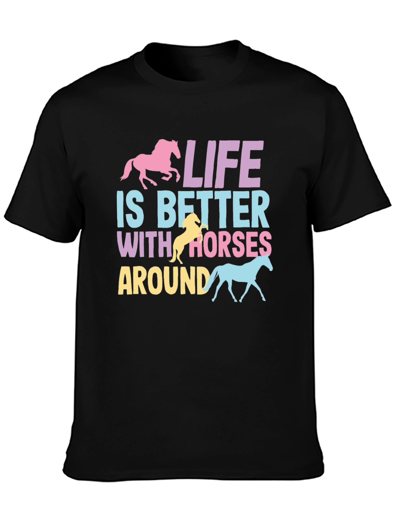 Life is Better with Horses Graphic Tee
