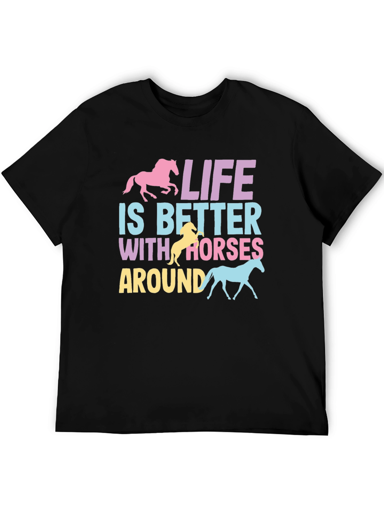 Life is Better with Horses Graphic Tee