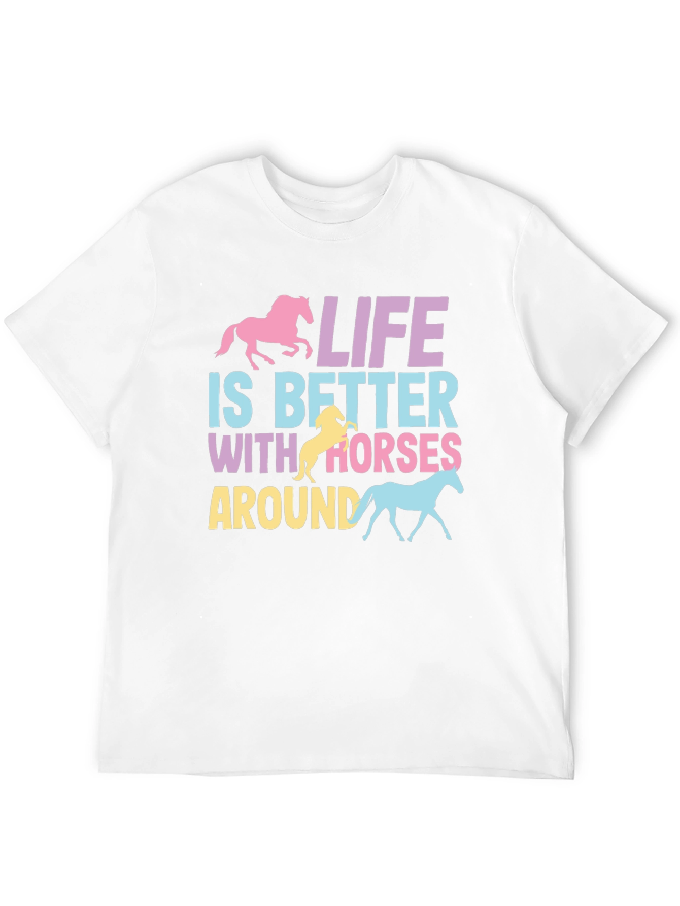 Life is Better with Horses Graphic Tee
